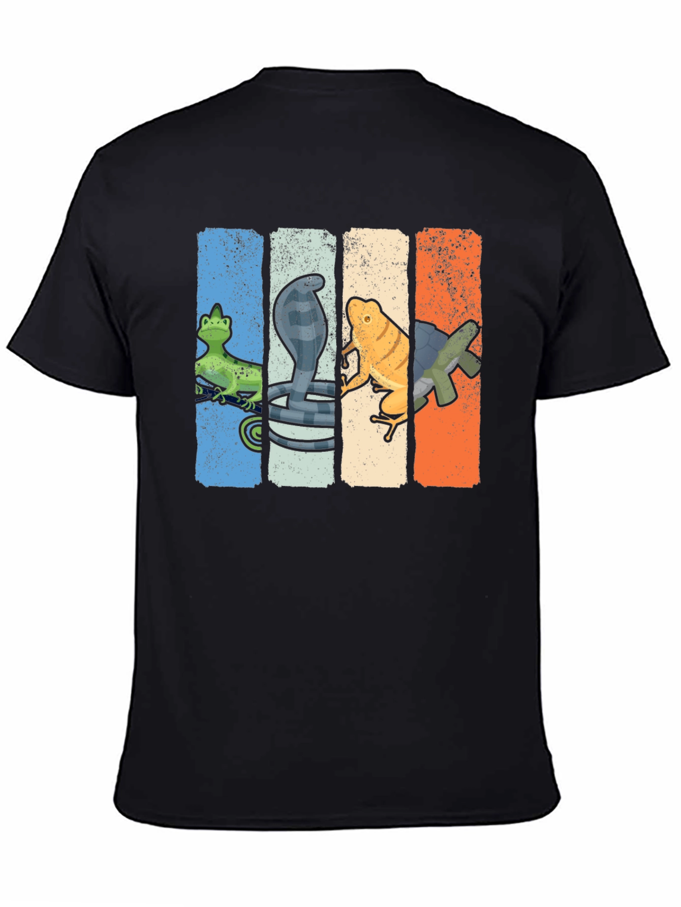 Retro Snake and Frog T-Shirt