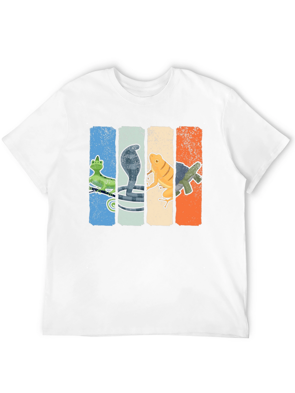 Retro Snake and Frog T-Shirt