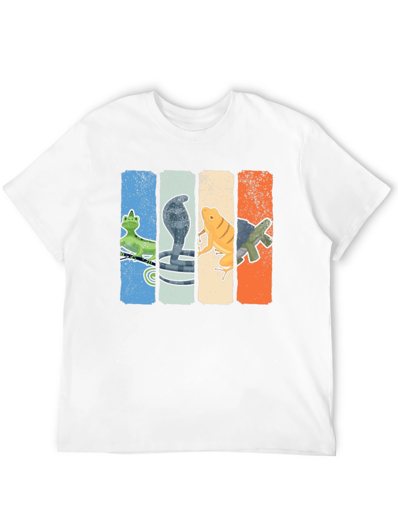 Retro Snake and Frog T-Shirt