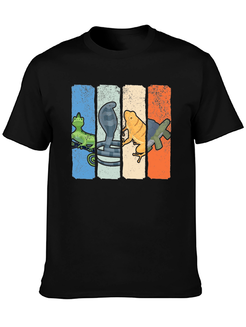 Retro Snake and Frog T-Shirt