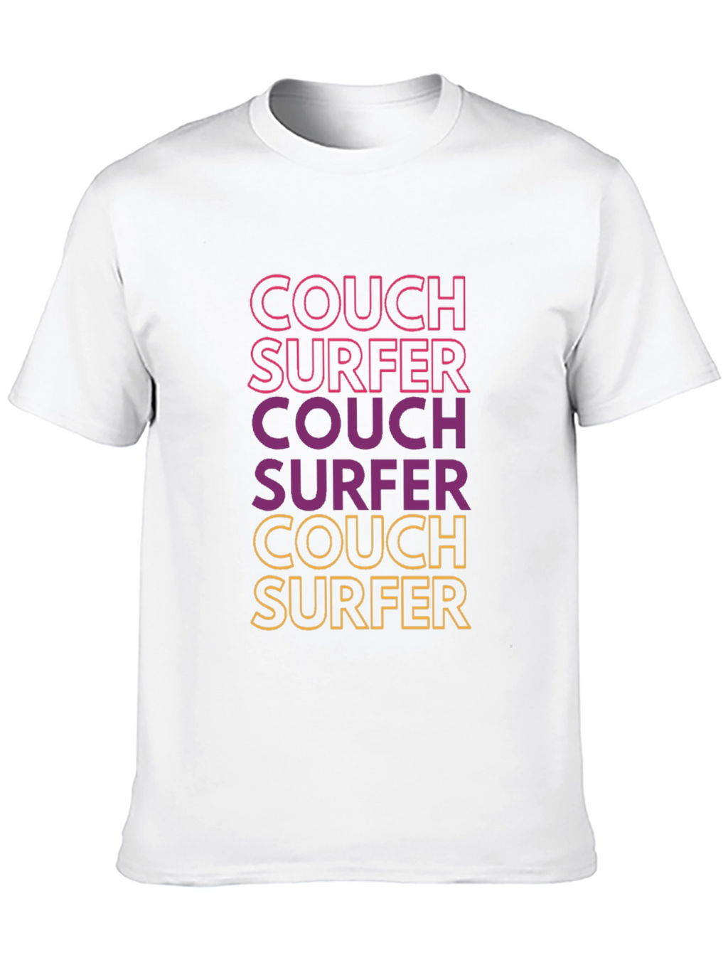 Couch Surfer Graphic Tee - Relaxed Style!