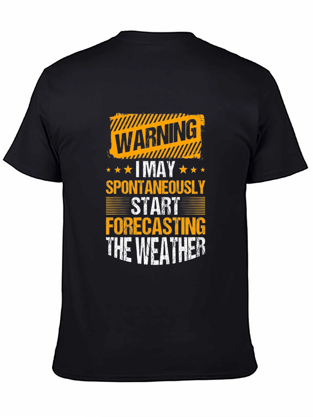 Warning: I May Spontaneously Forecast the Weather T-Shirt