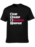 Eat Sleep Baseball Repeat T-Shirt