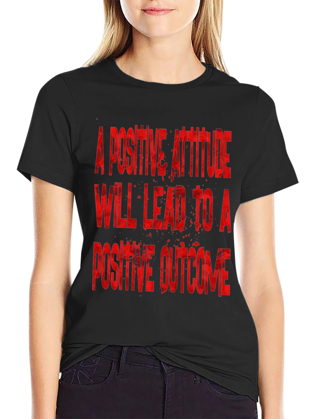 Positive Attitude Graphic Tee