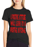 Positive Attitude Graphic Tee