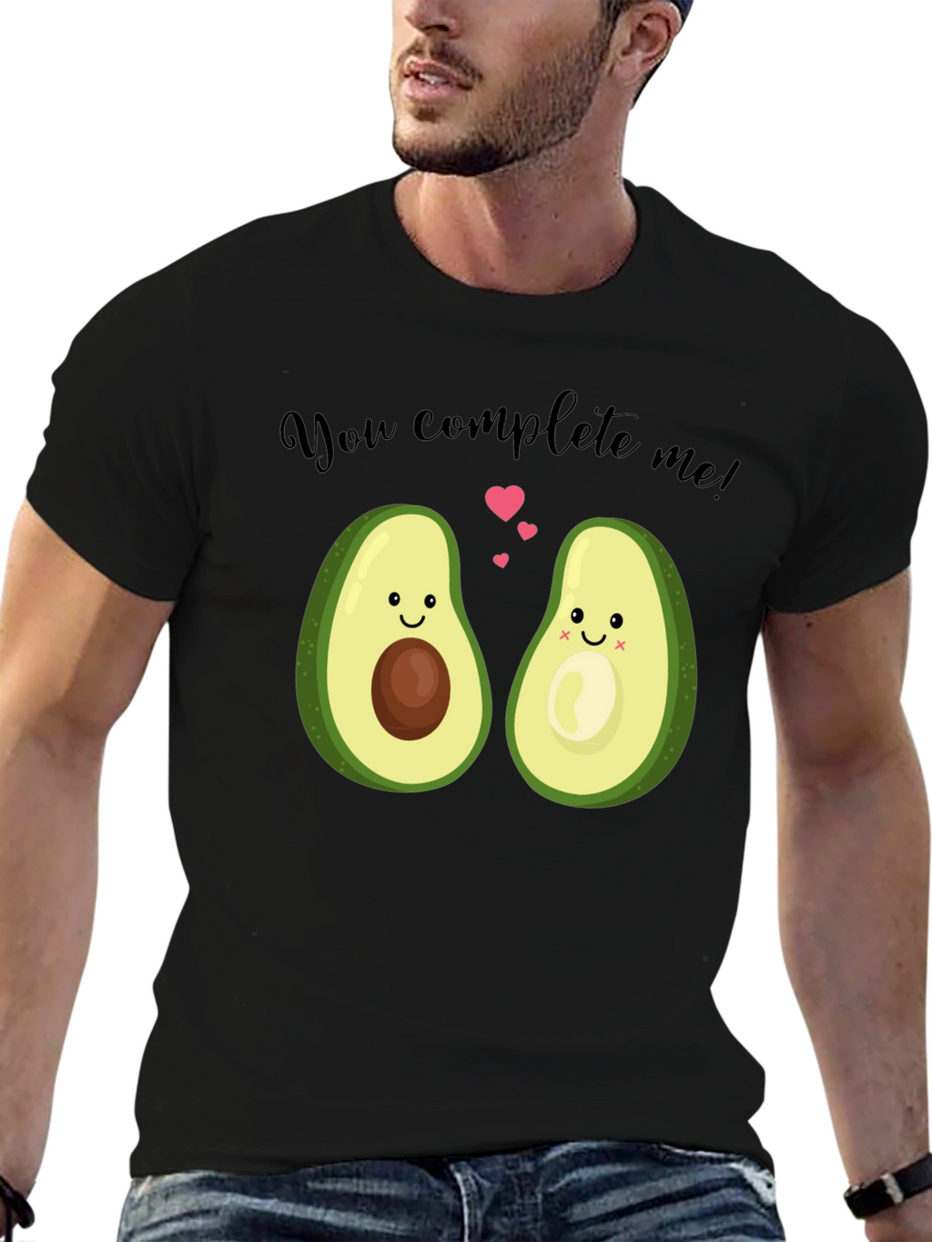 Avocado Love Matching Couple T-Shirt