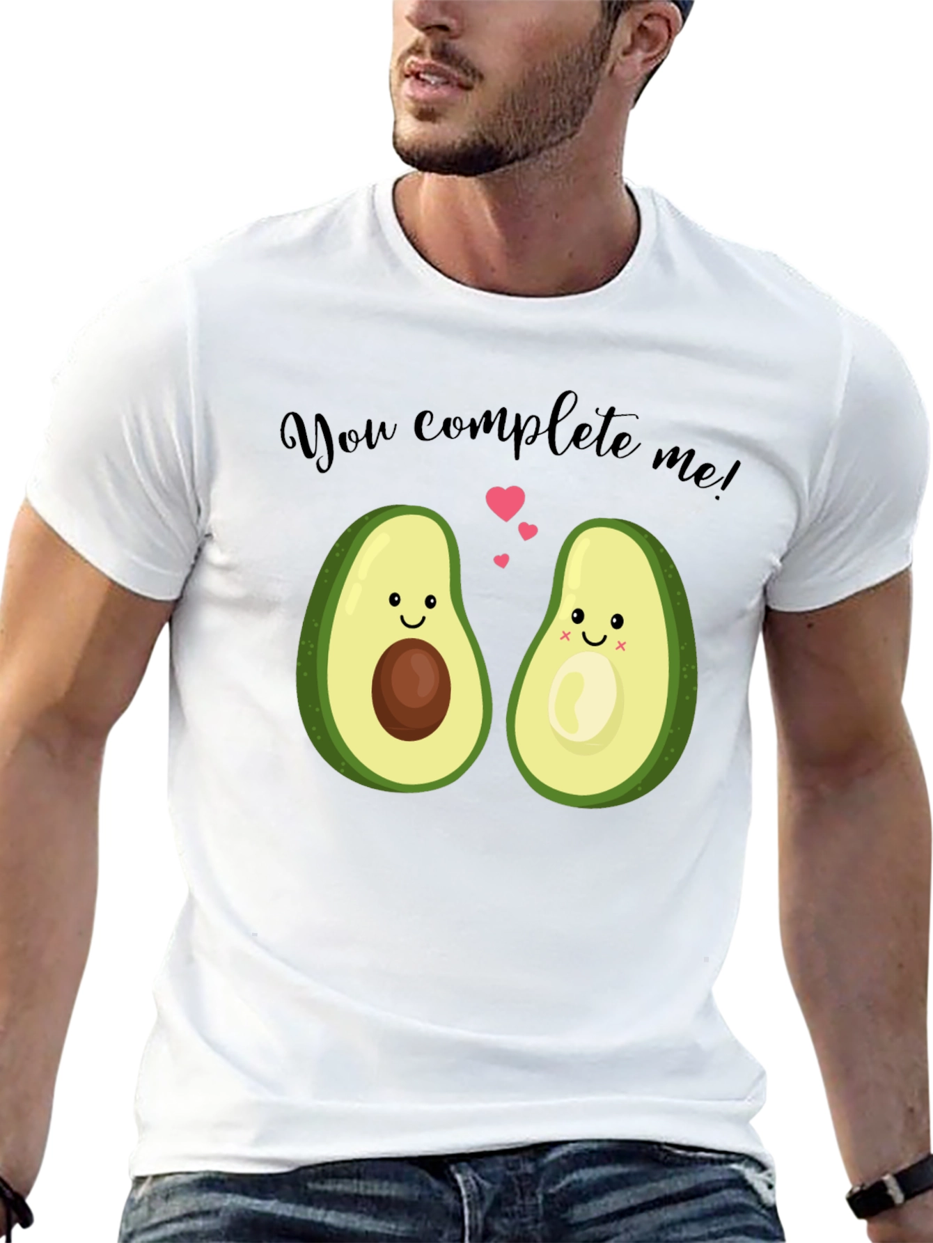 Avocado Love Matching Couple T-Shirt