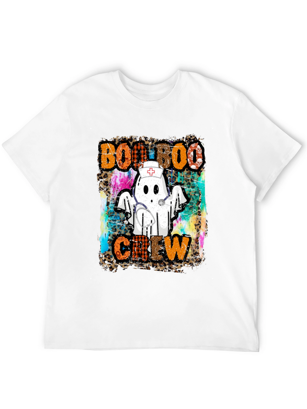 Boo Boo Crew Nurse Ghost T-Shirt