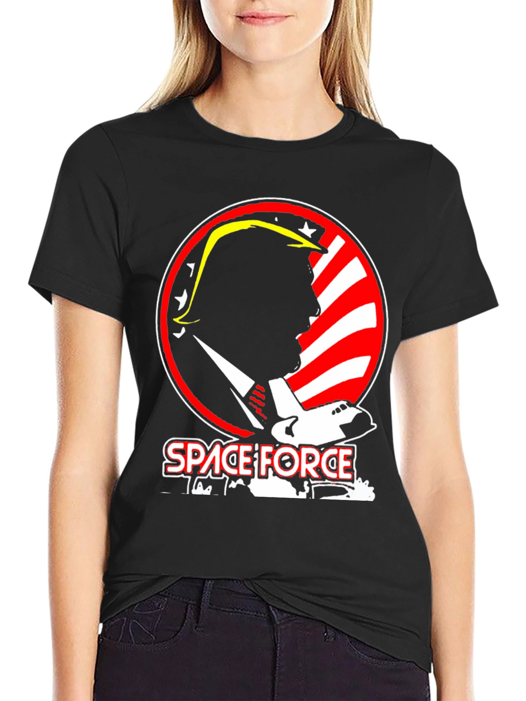 Trump Space Force Graphic T-Shirt