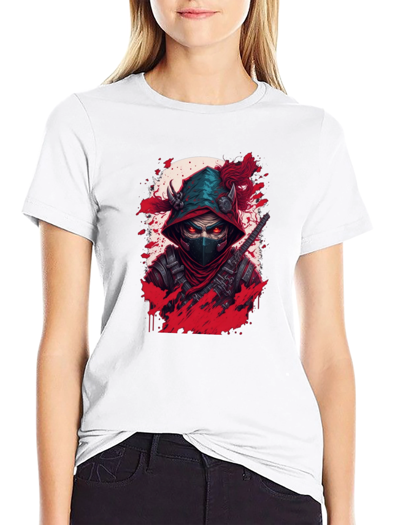 Ninja Warrior Graphic Tee - Stealth Style