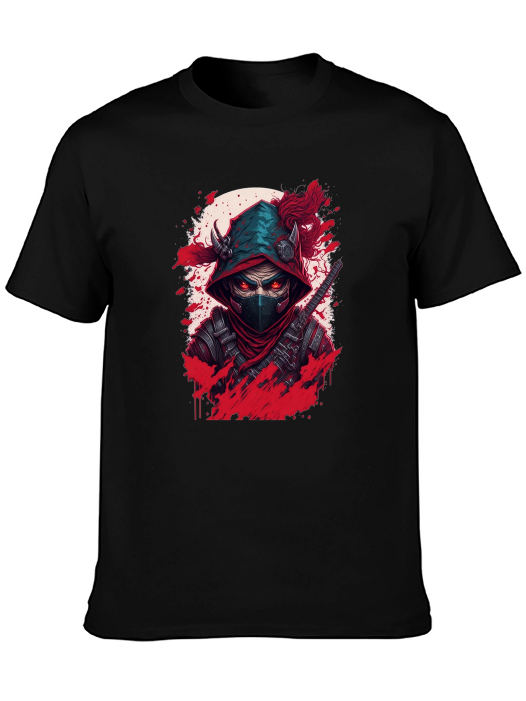 Ninja Warrior Graphic Tee - Stealth Style