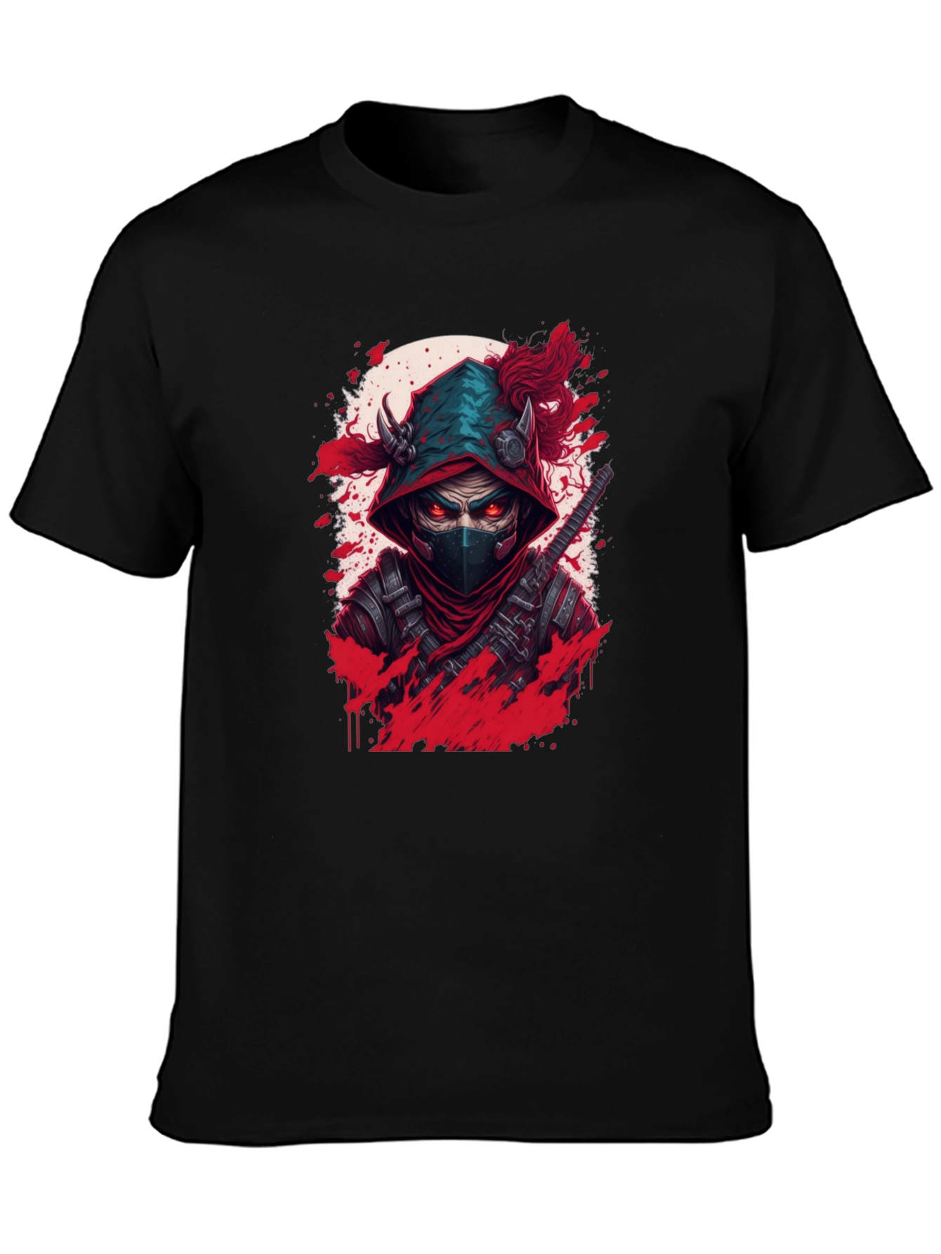 Ninja Warrior Graphic Tee - Stealth Style