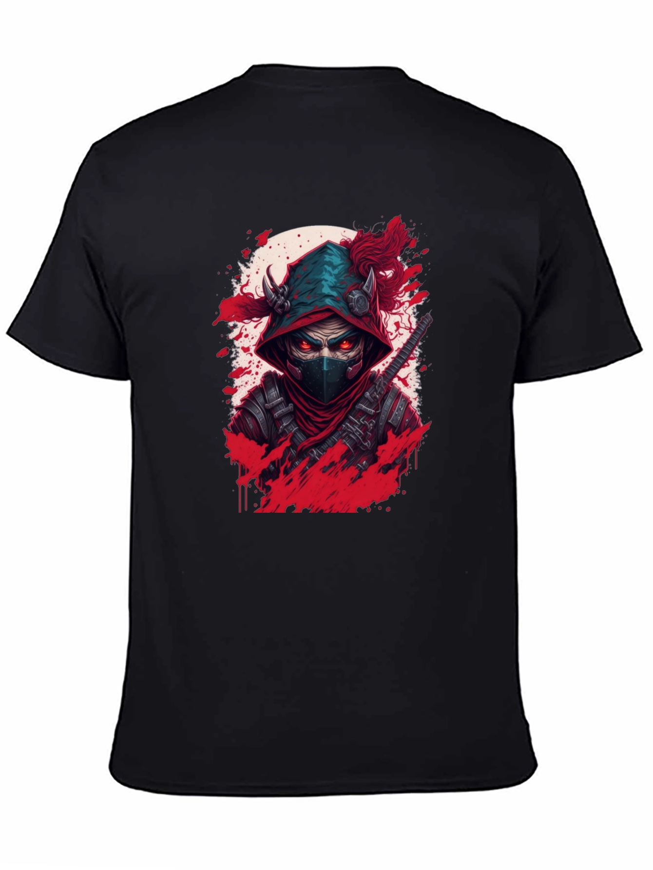 Ninja Warrior Graphic Tee - Stealth Style