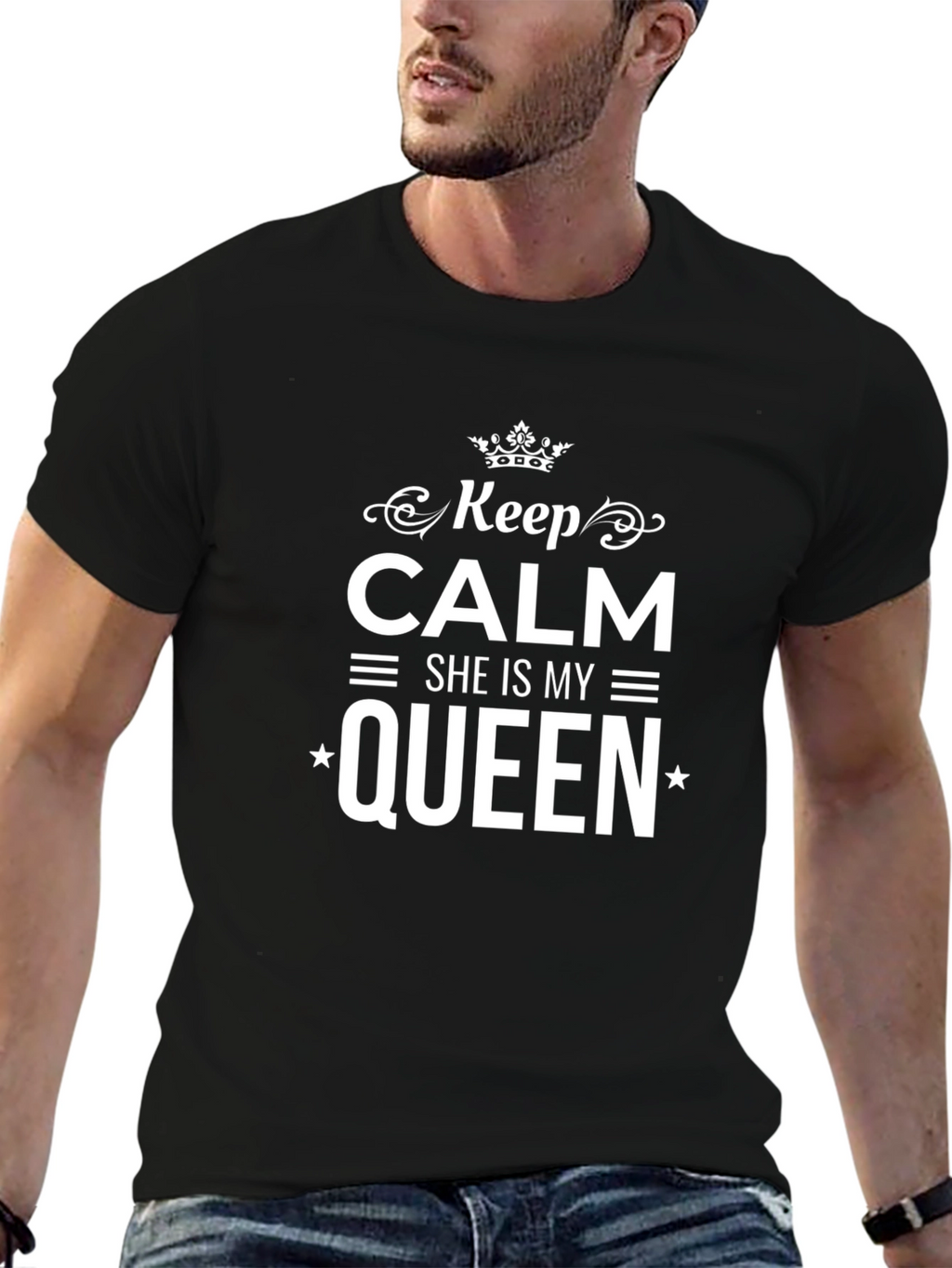 Keep Calm She Is My Queen T-Shirt