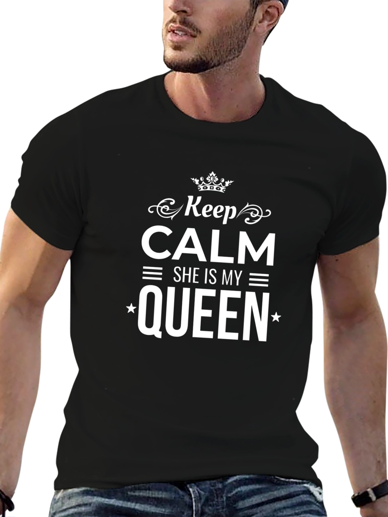 Keep Calm She Is My Queen T-Shirt