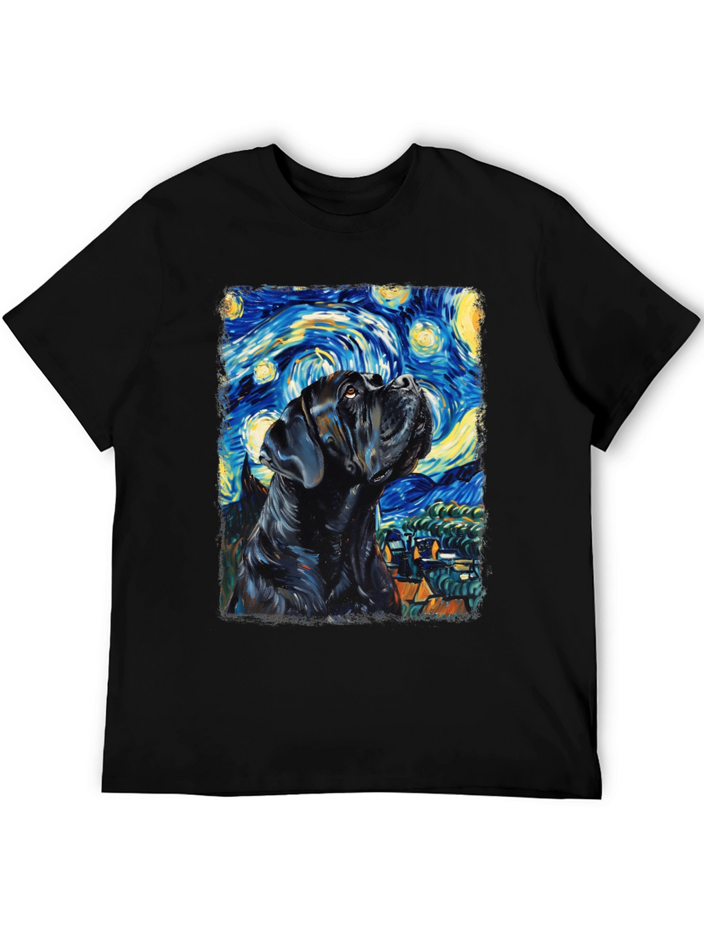 Starry Night Cane Corso T-Shirt