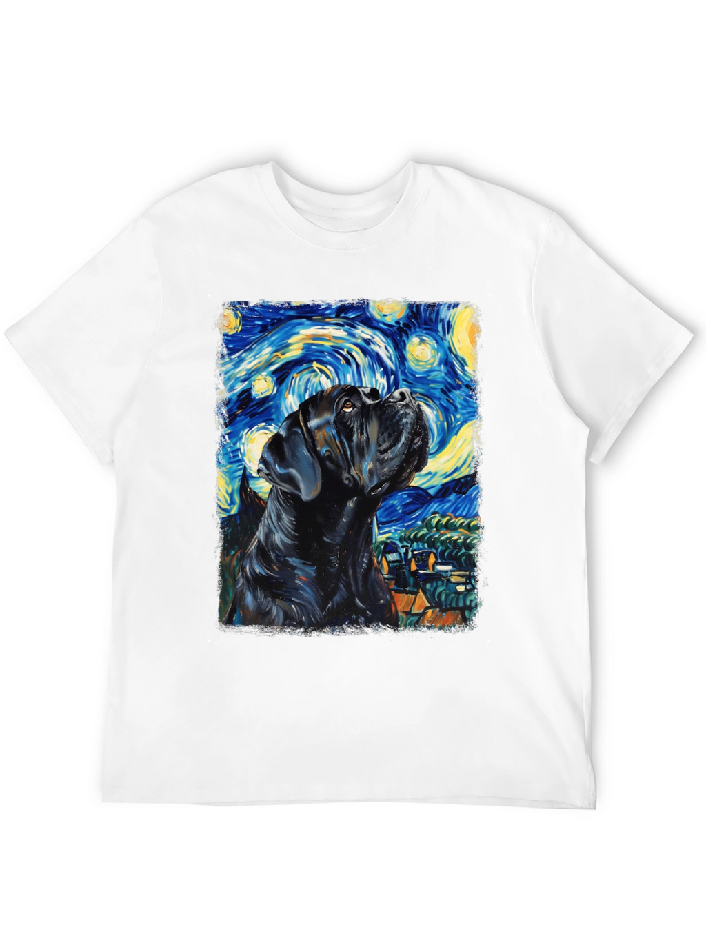 Starry Night Cane Corso T-Shirt
