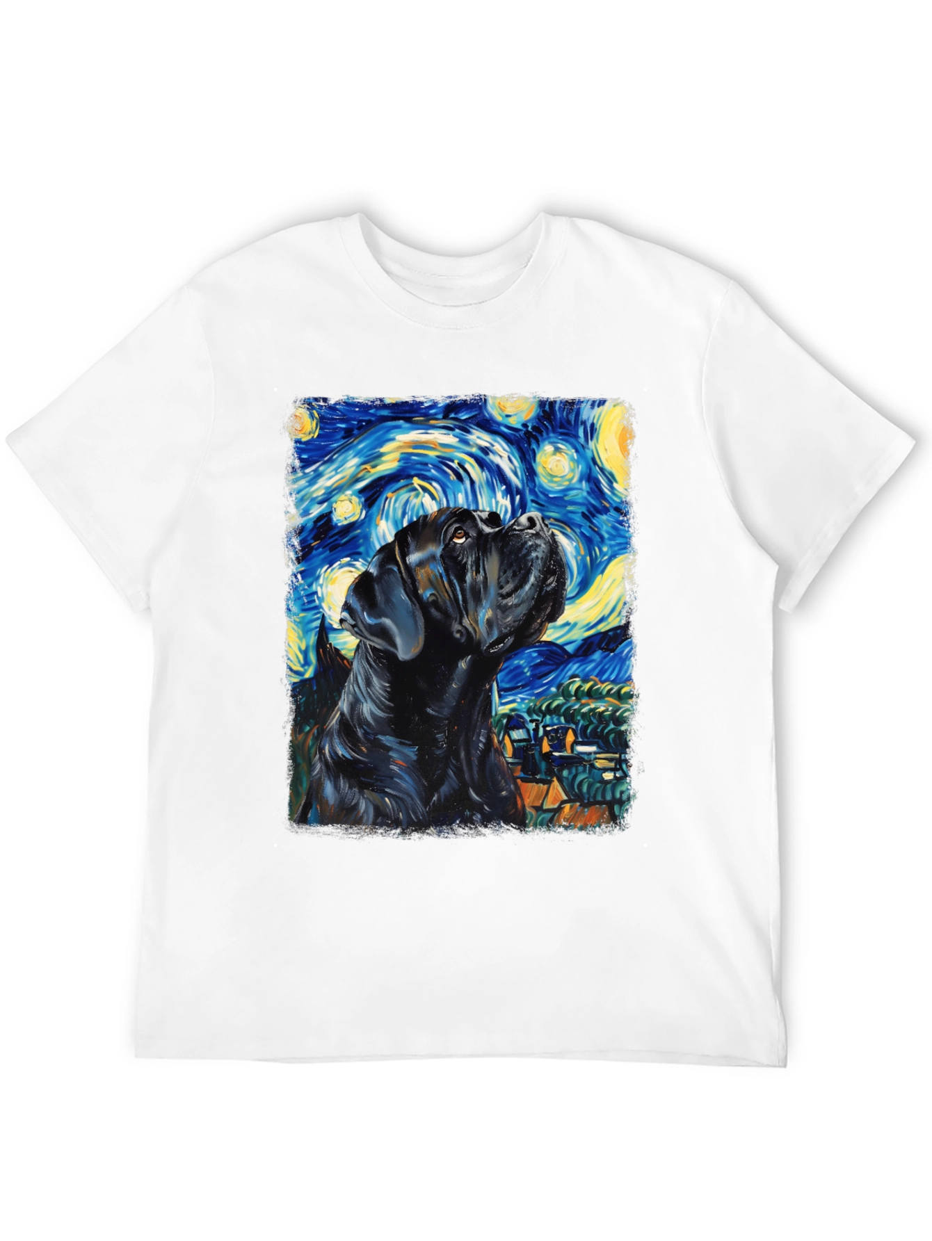 Starry Night Cane Corso T-Shirt