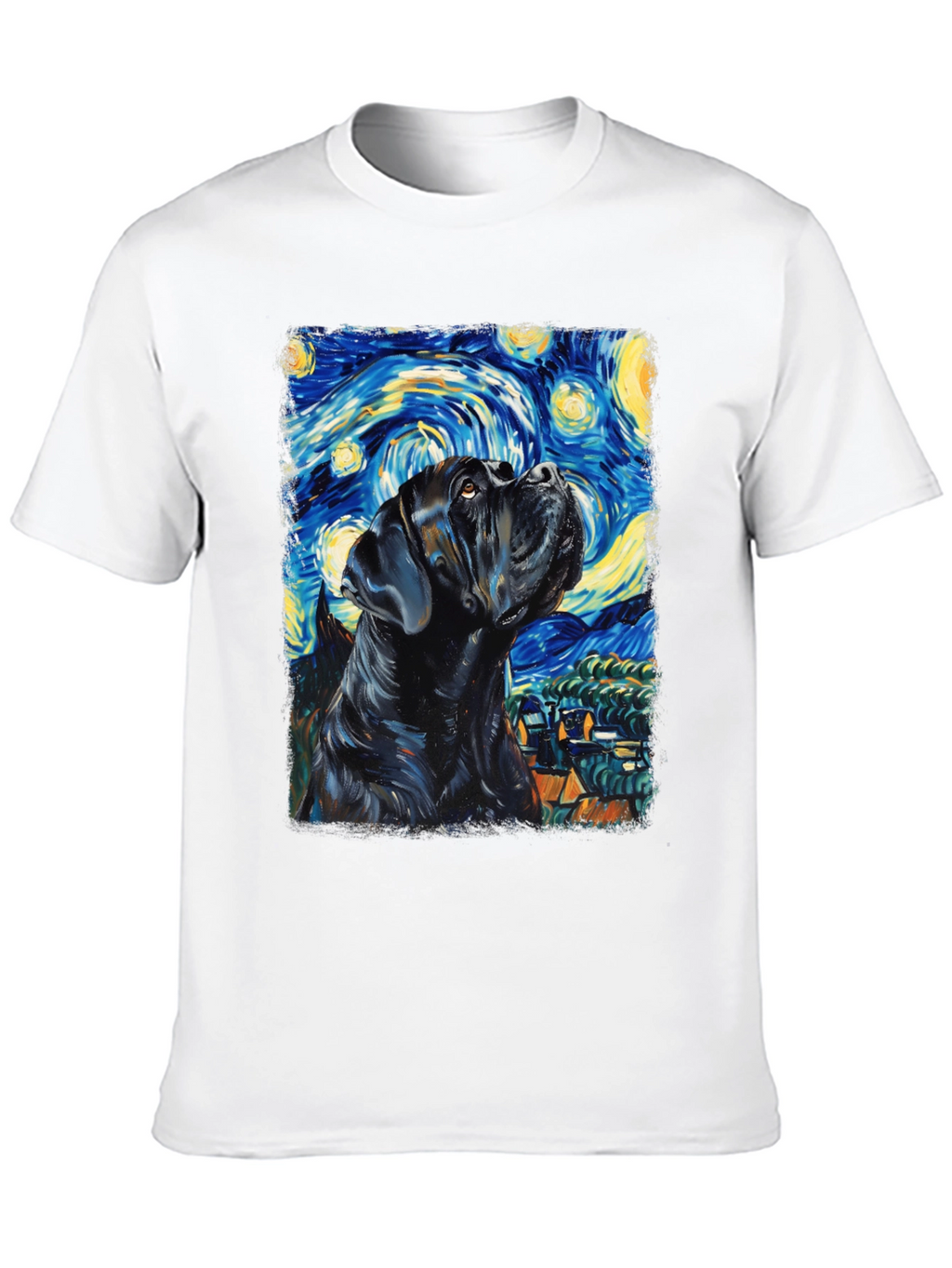 Starry Night Cane Corso T-Shirt