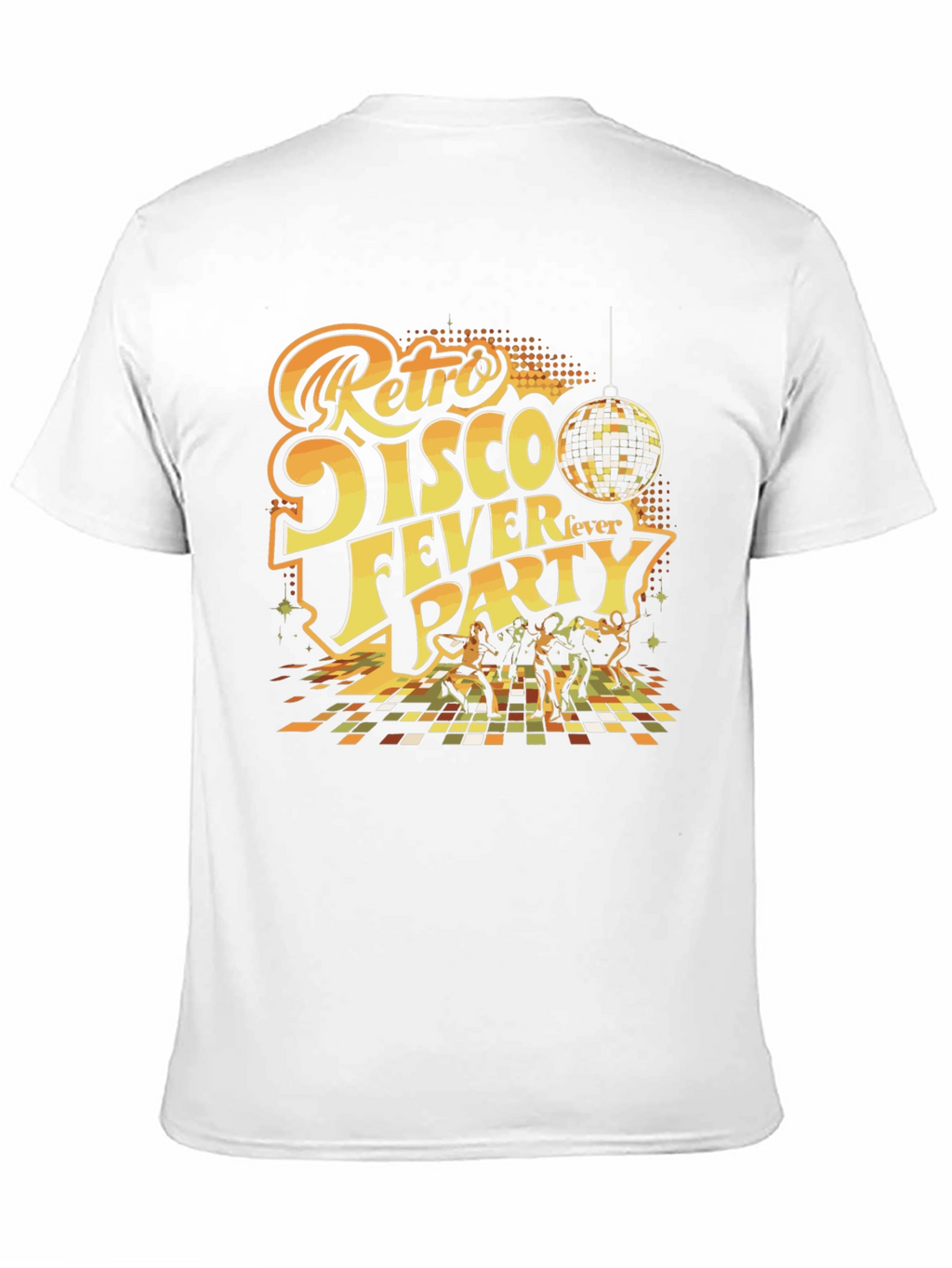 Retro Disco Fever Party T-Shirt - Groovy Style