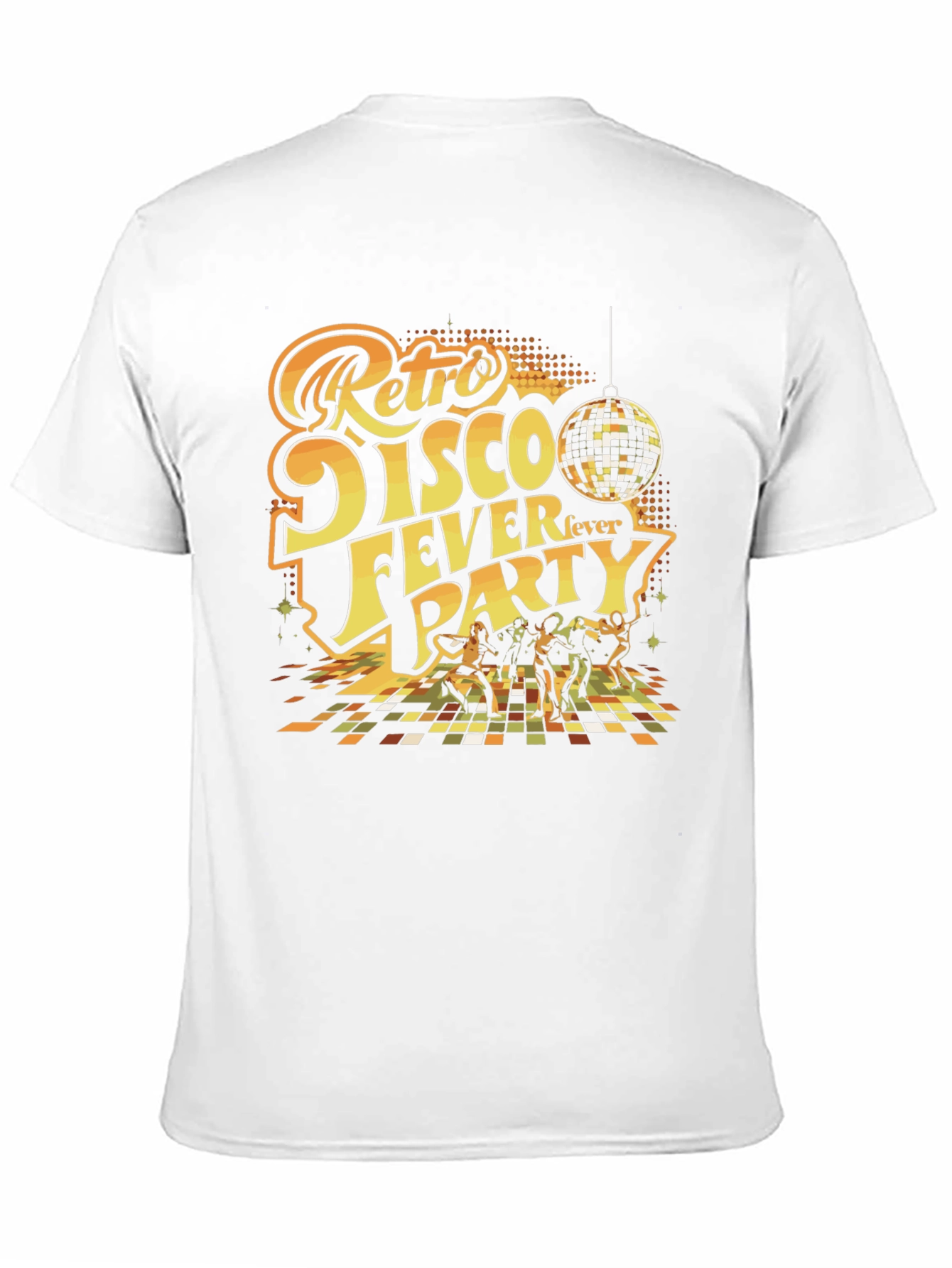 Retro Disco Fever Party T-Shirt - Groovy Style