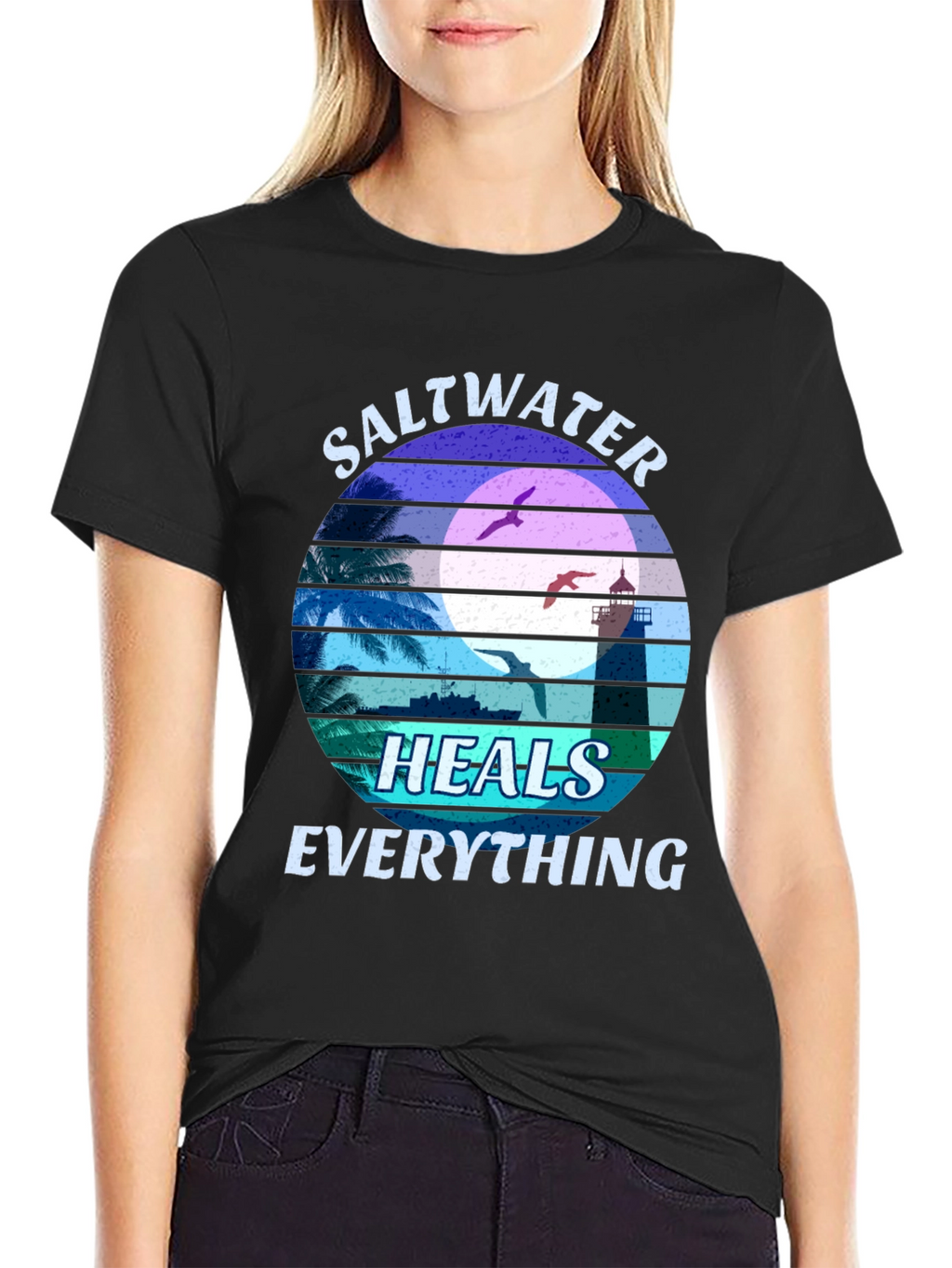 Saltwater Heals Everything Graphic Tee