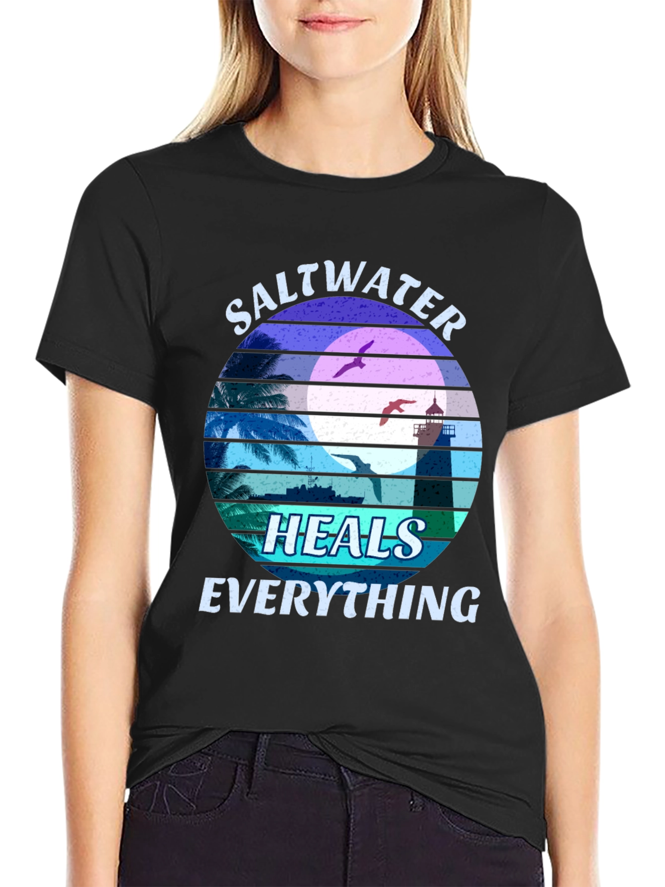 Saltwater Heals Everything Graphic Tee