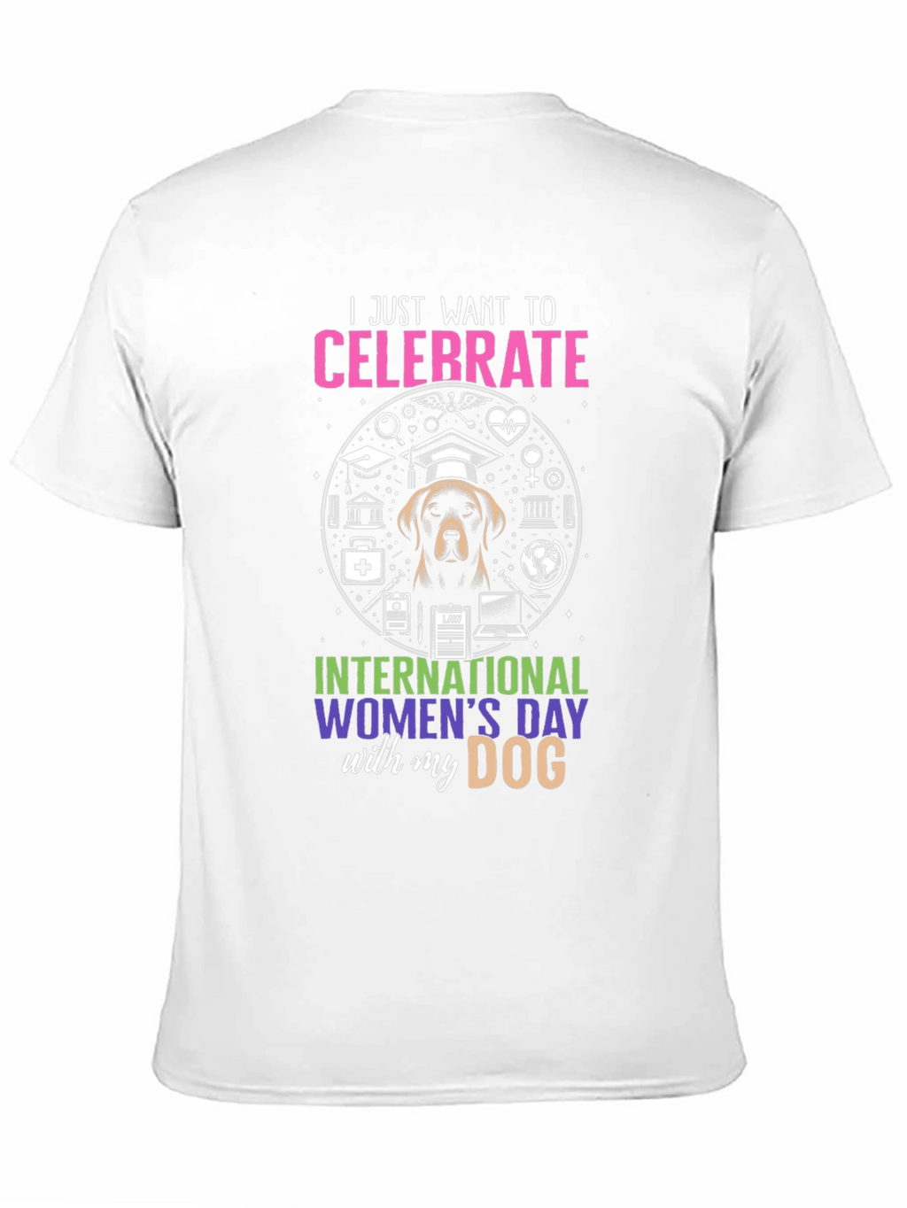 International Womens Day Dog T-Shirt
