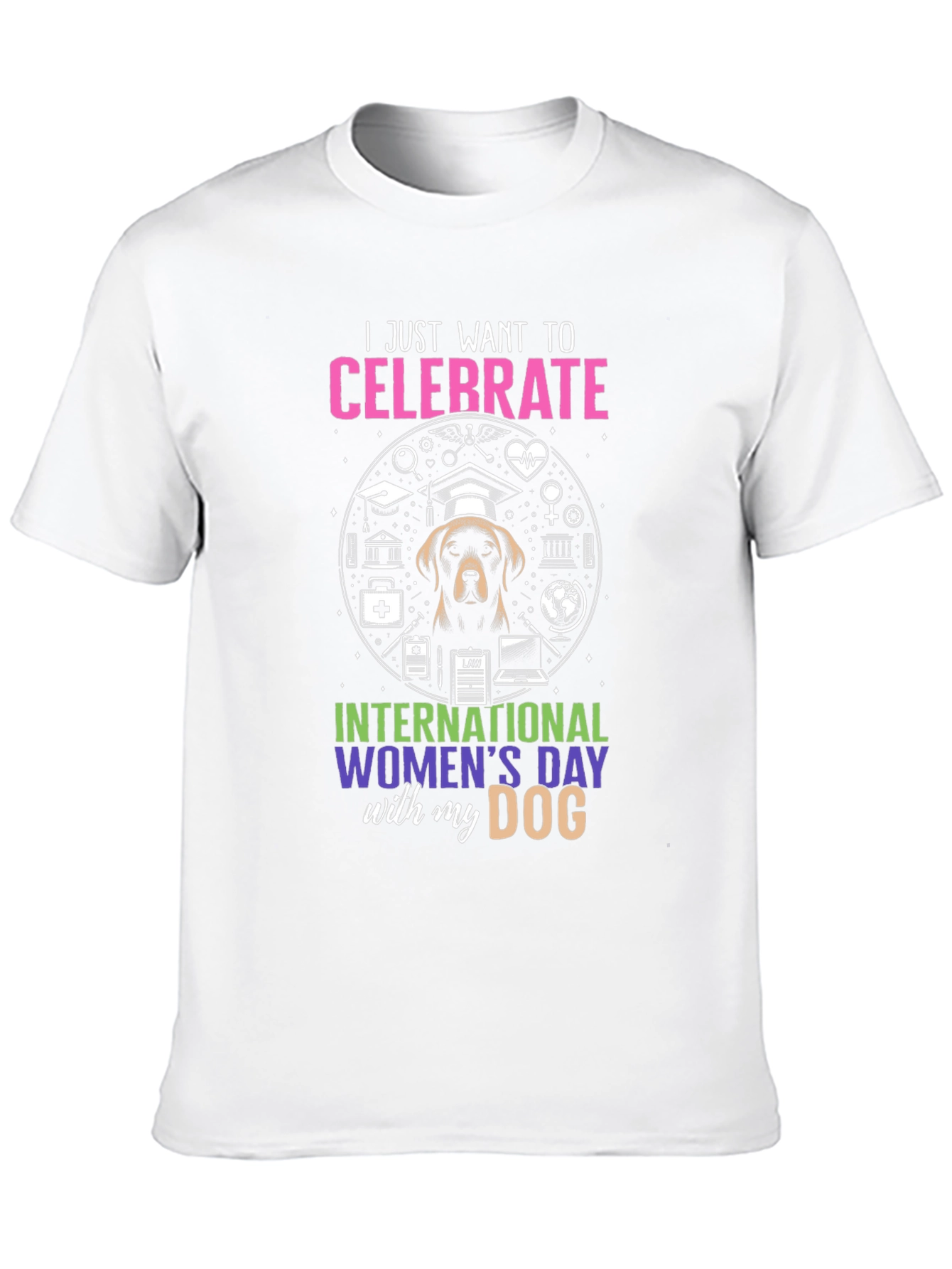 International Womens Day Dog T-Shirt