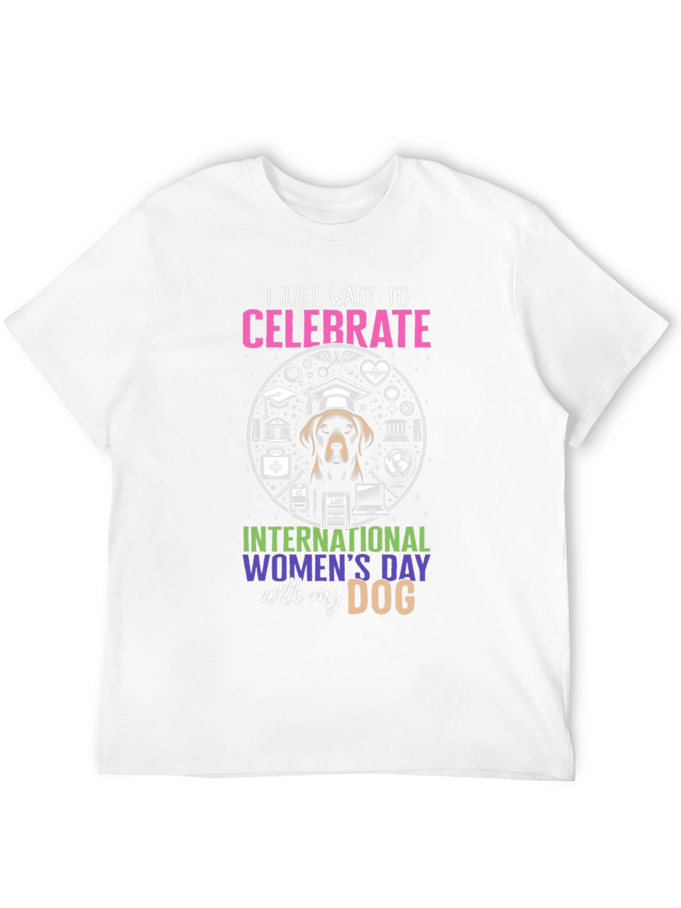 International Womens Day Dog T-Shirt