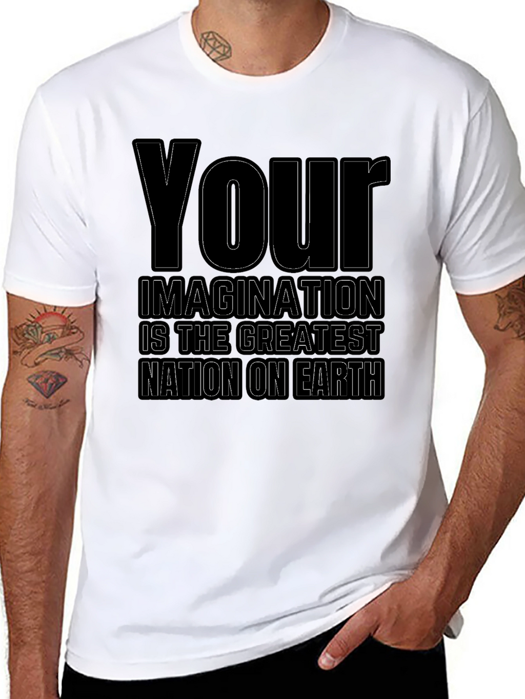 Your Imagination T-Shirt - Nation on Earth