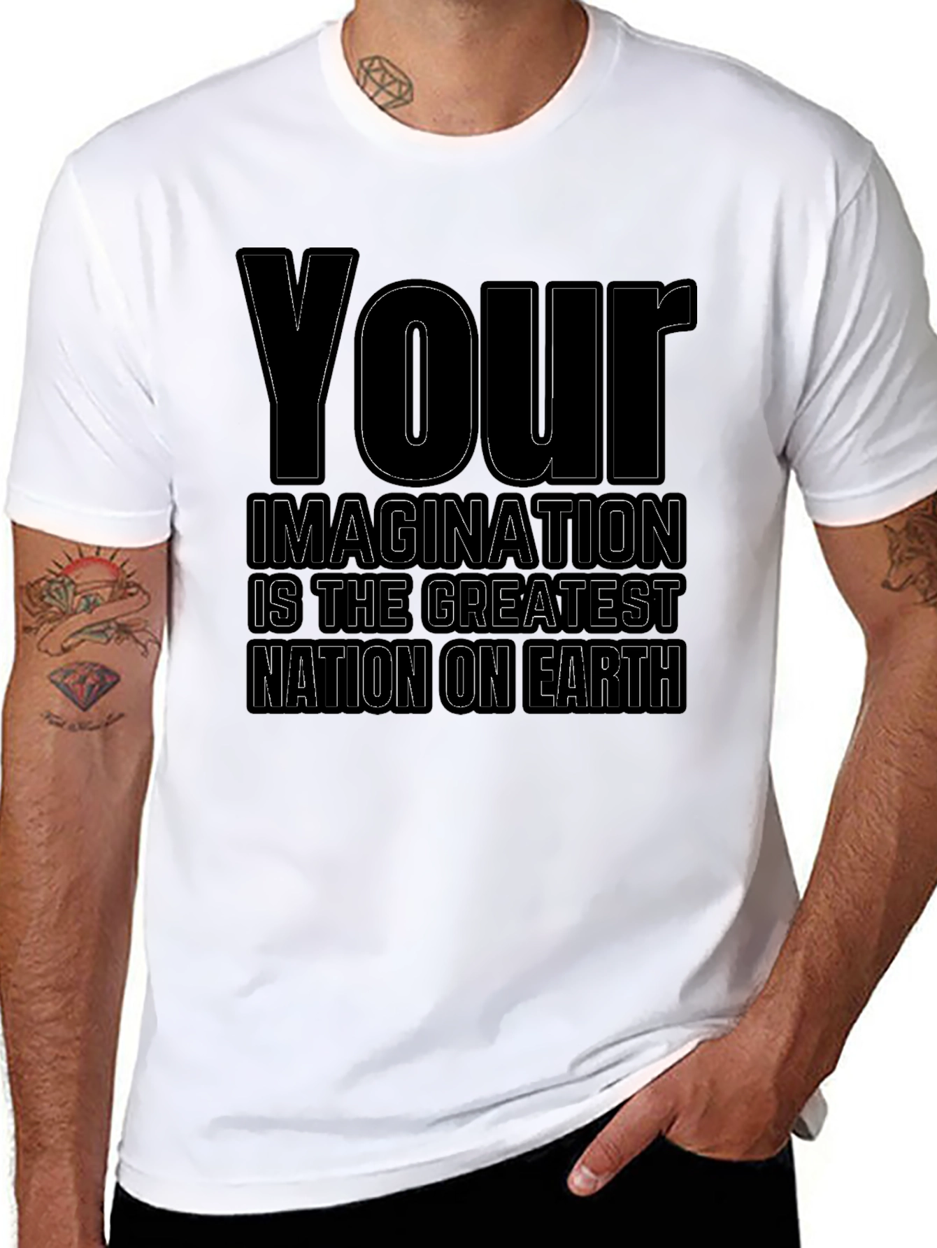 Your Imagination T-Shirt - Nation on Earth