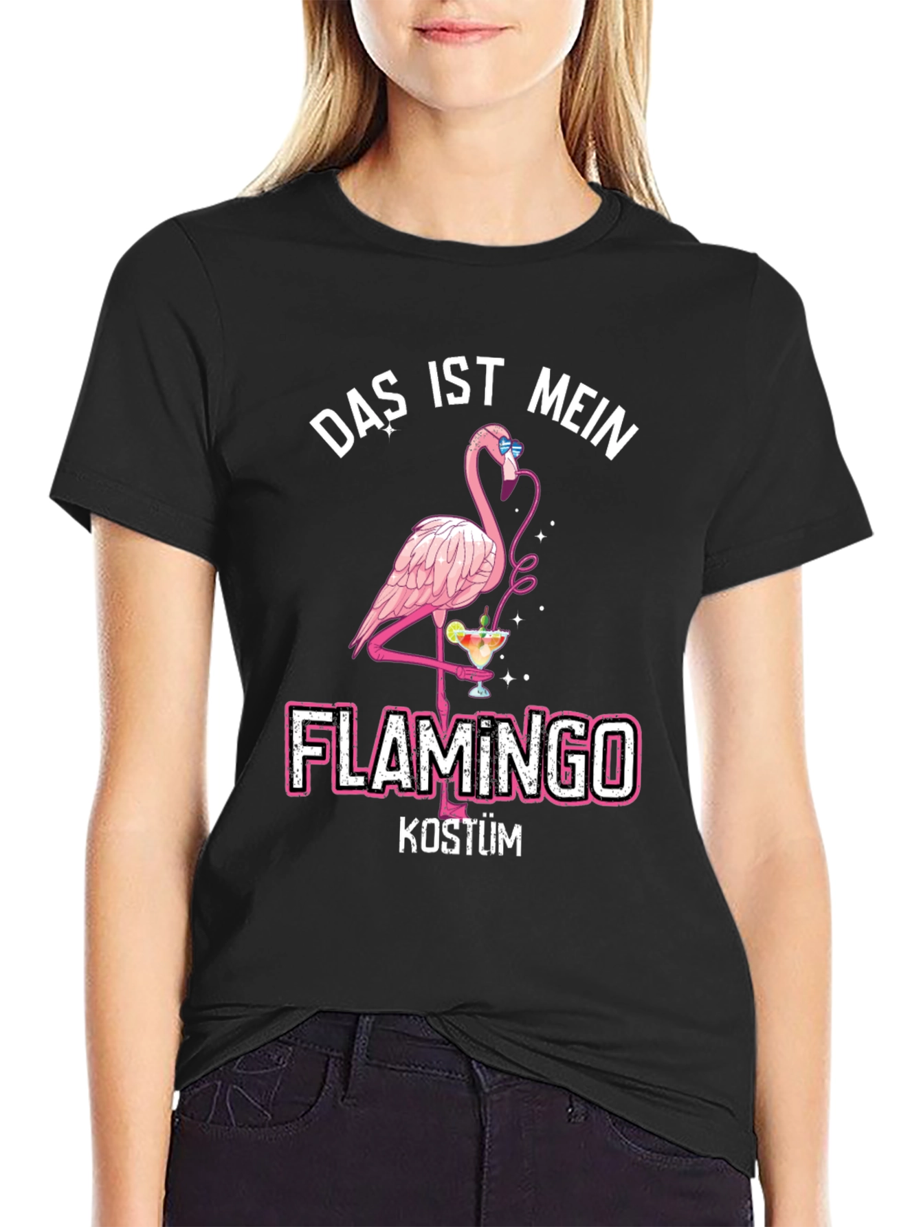 Das Ist Mein Flamingo Kostüm T-Shirt