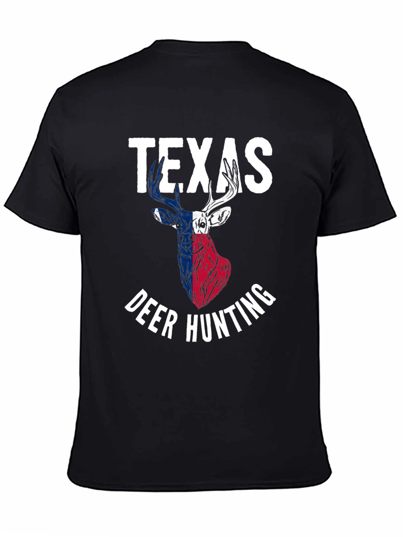 Texas Deer Hunting Graphic T-Shirt