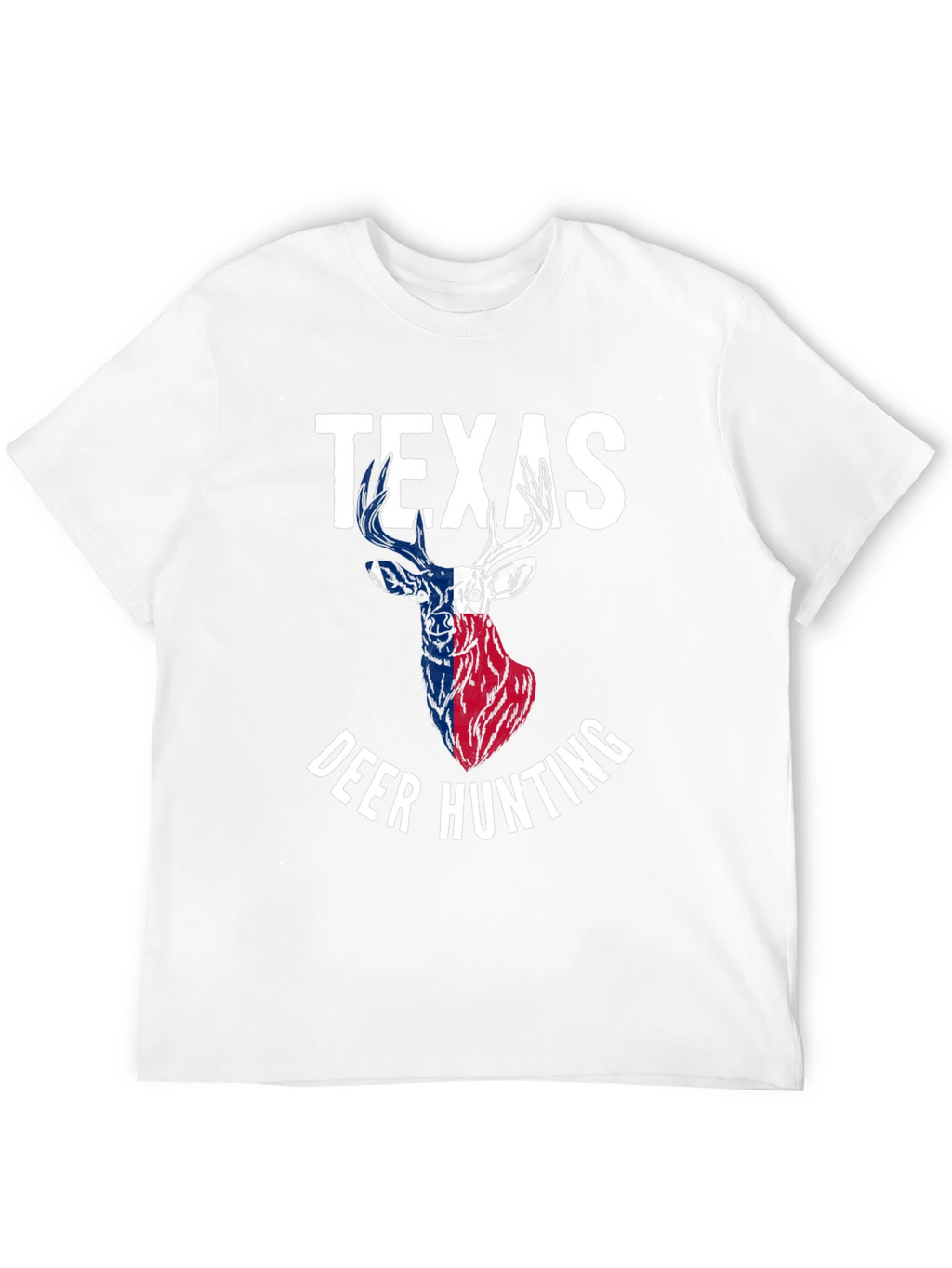 Texas Deer Hunting Graphic T-Shirt