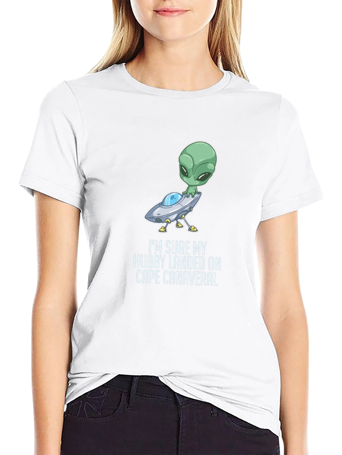 Funny Alien T-Shirt - Cape Canaveral Humor