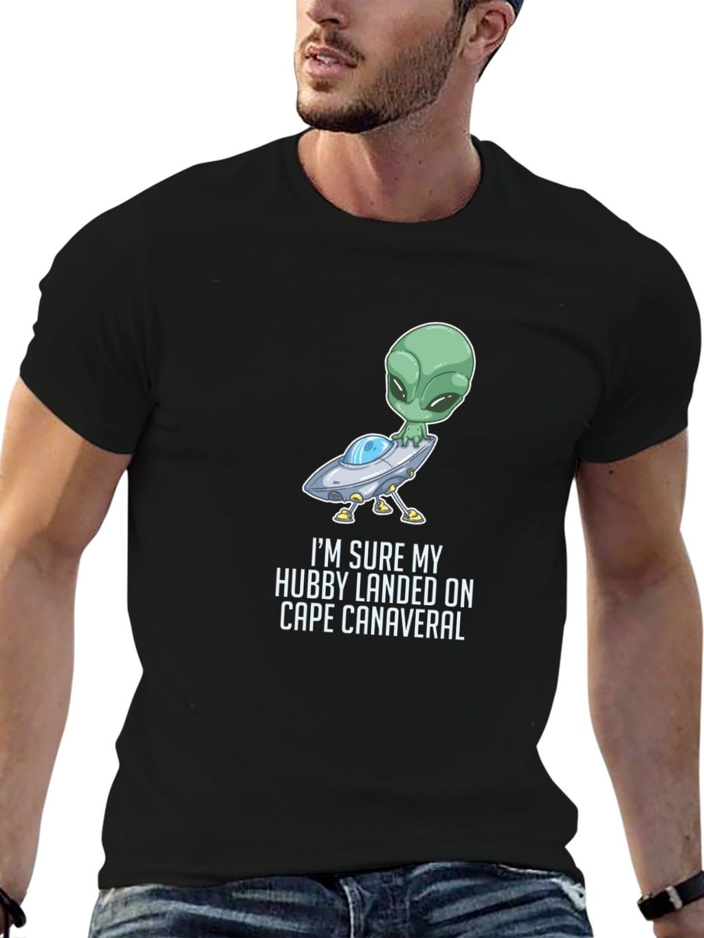 Funny Alien T-Shirt - Cape Canaveral Humor