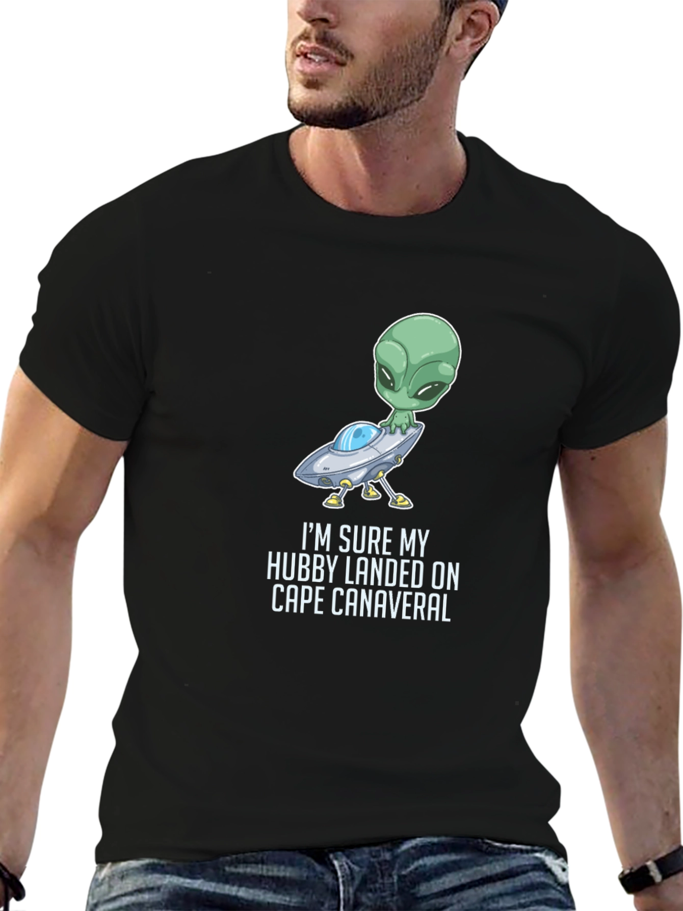 Funny Alien T-Shirt - Cape Canaveral Humor