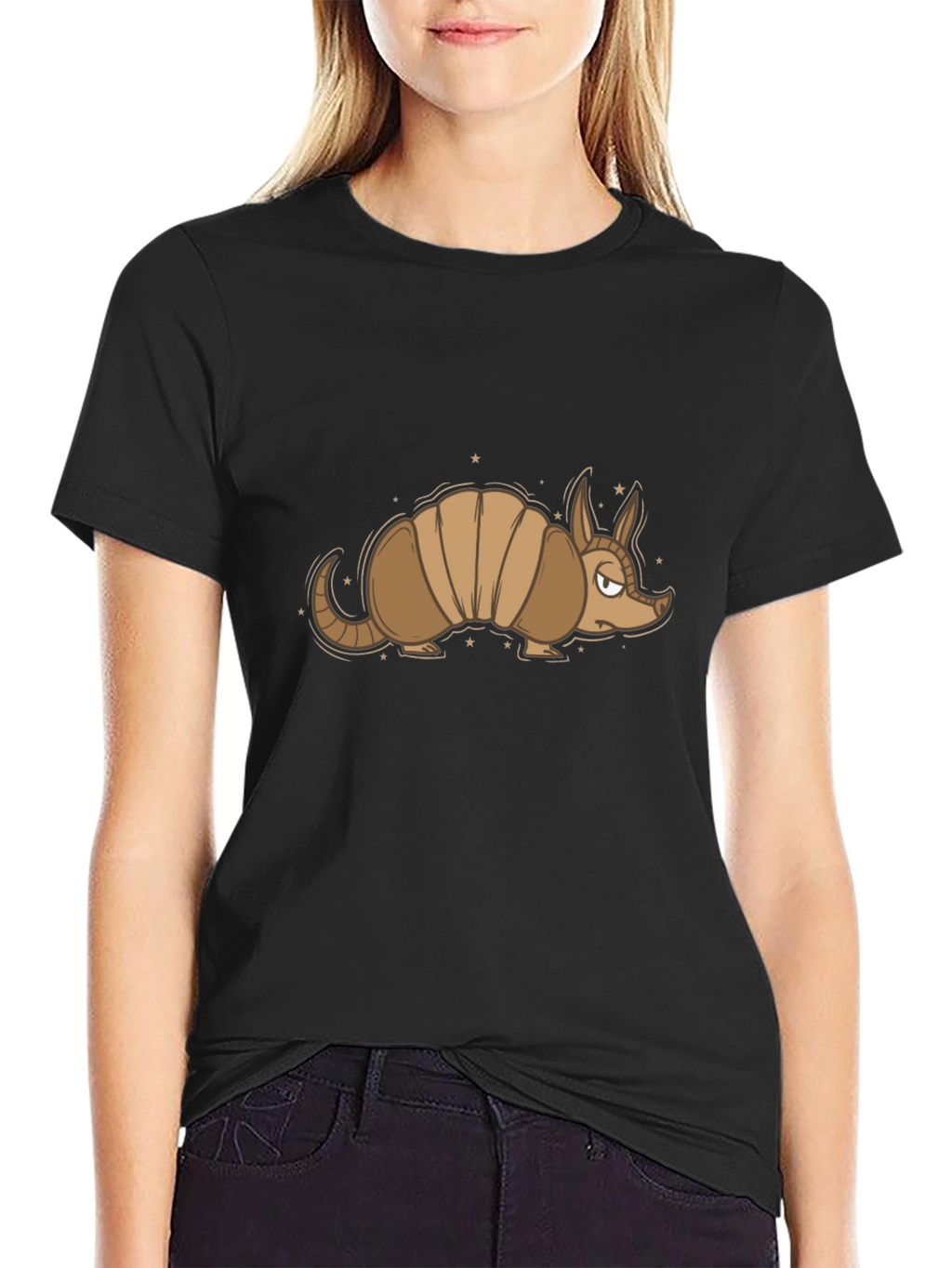 Armadillo Graphic Tee - Cool Animal Design