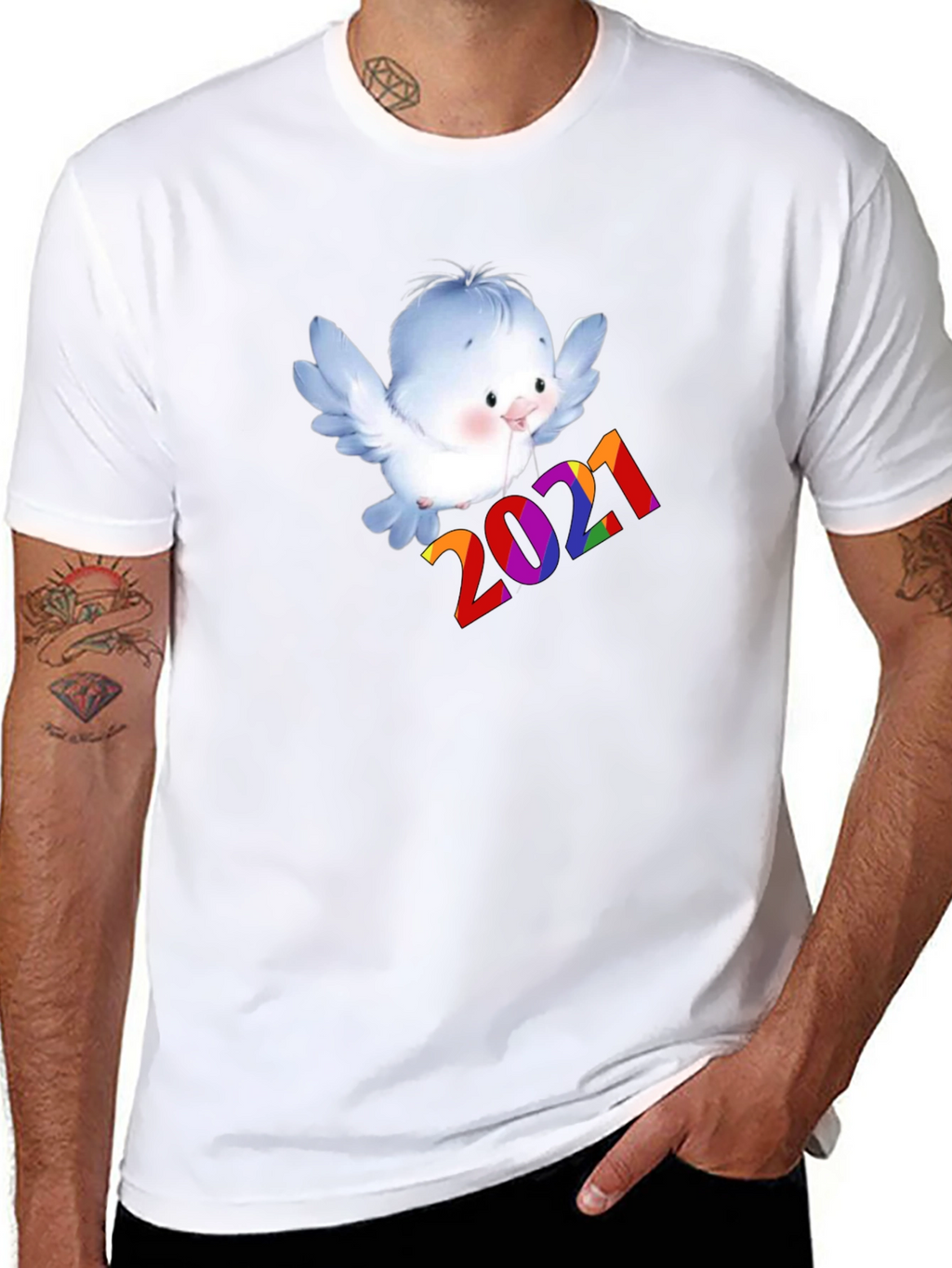 Cute Bird 2021 T-Shirt