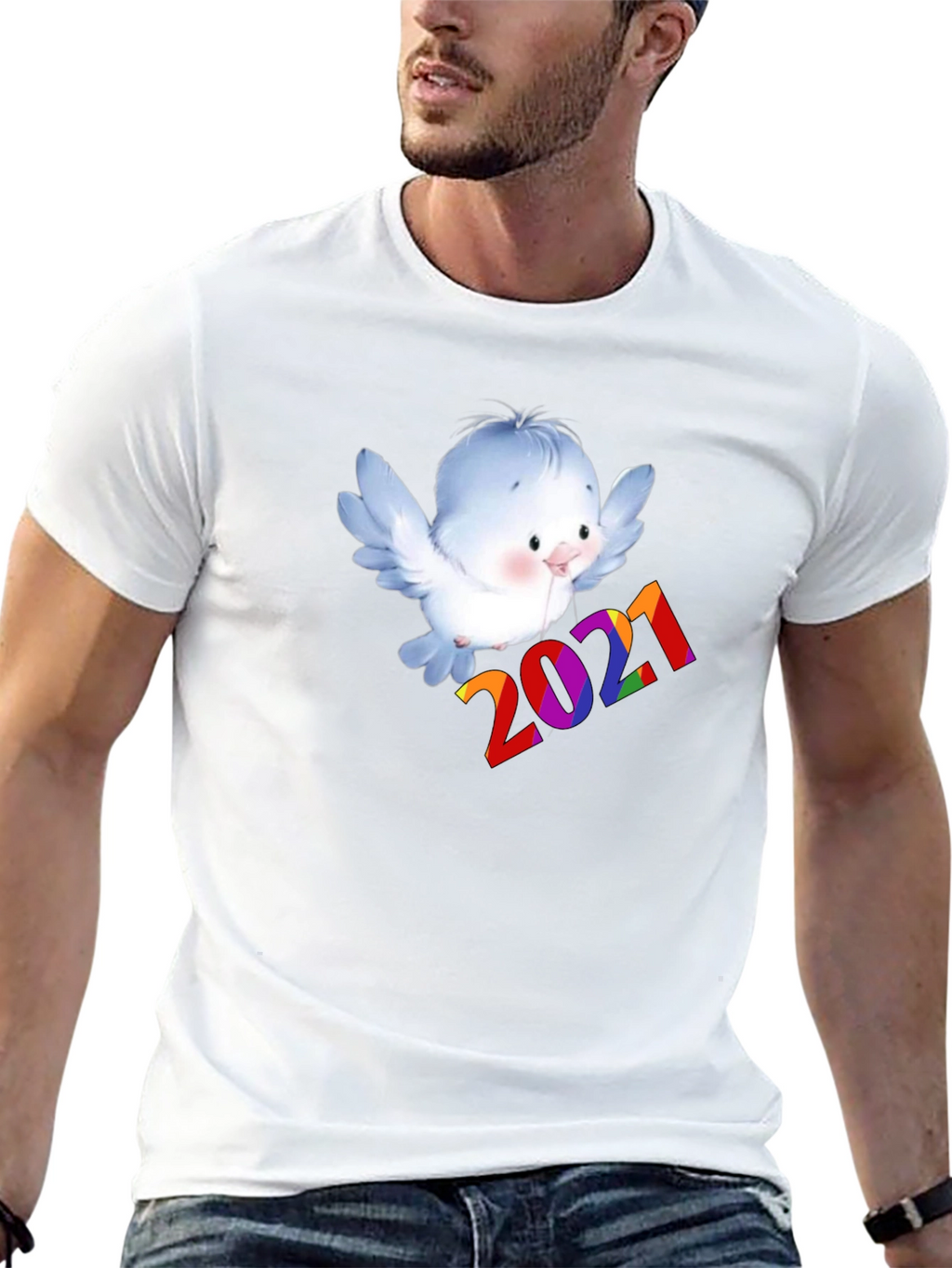 Cute Bird 2021 T-Shirt