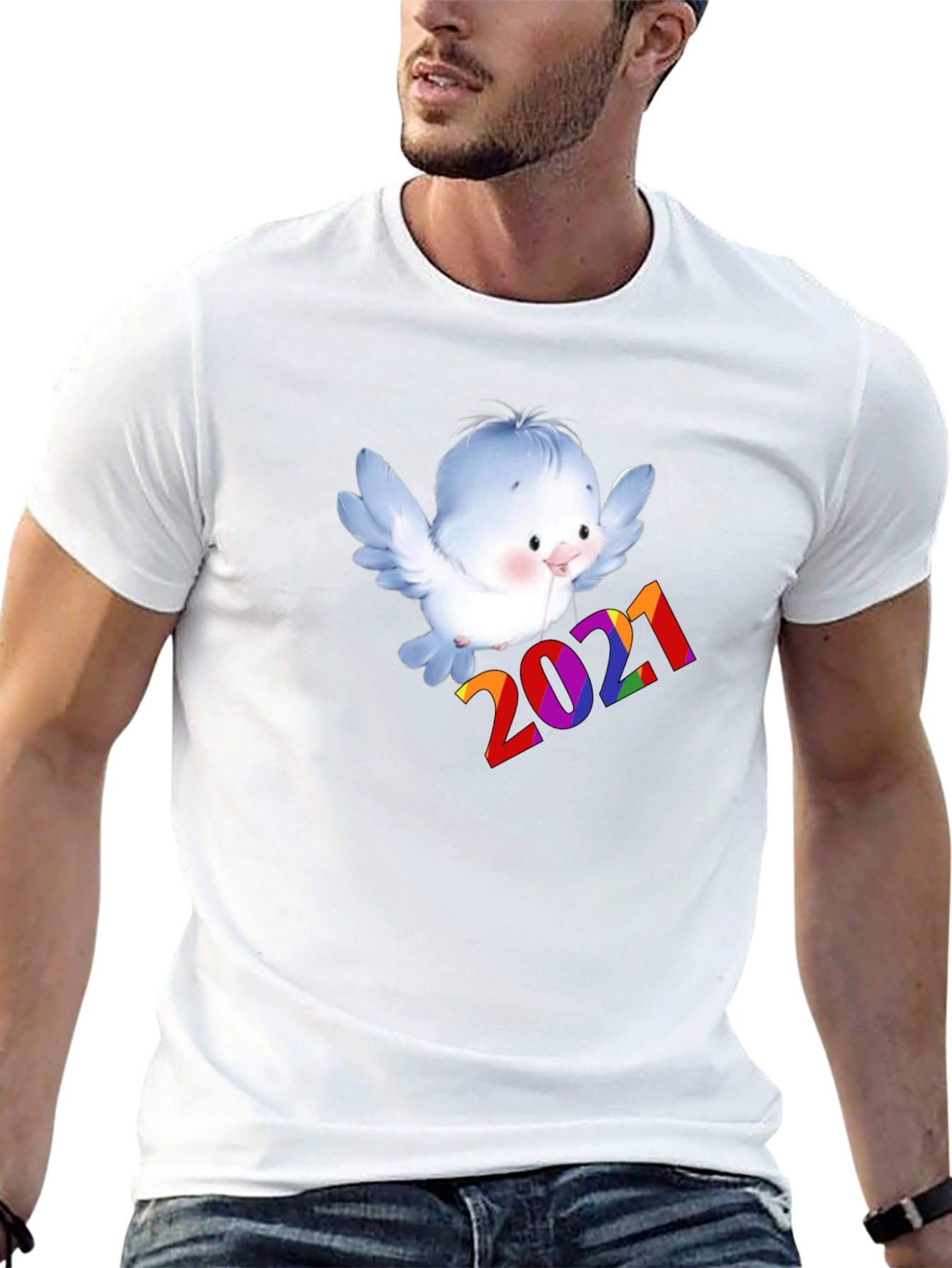 Cute Bird 2021 T-Shirt