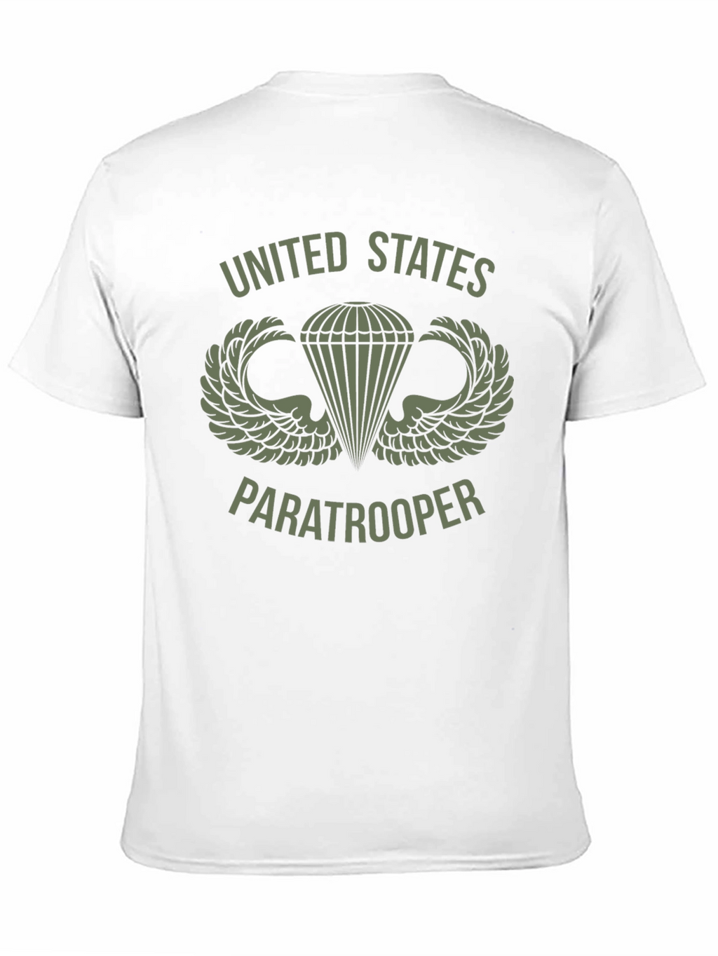 US Army Paratrooper Graphic Tee - Black