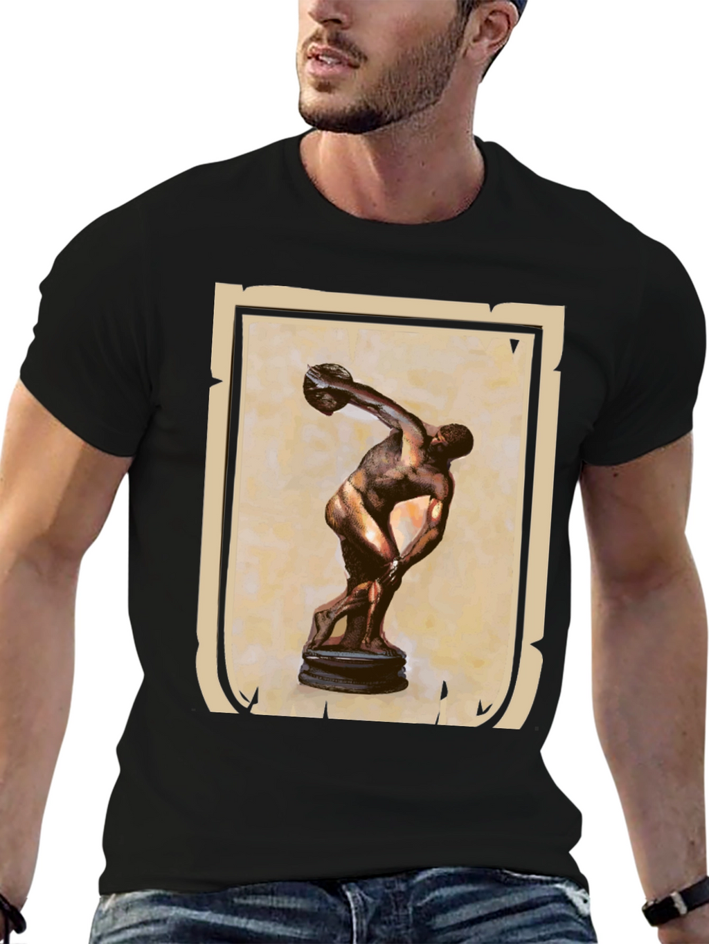 Discobolus T-Shirt - Ancient Greek Statue Tee