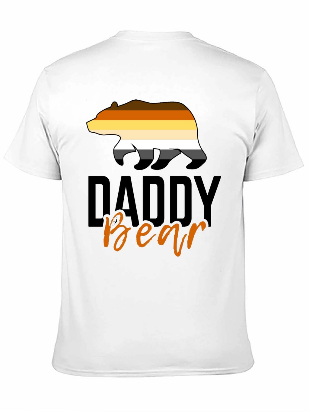 Daddy Bear Pride T-Shirt - Black Tee