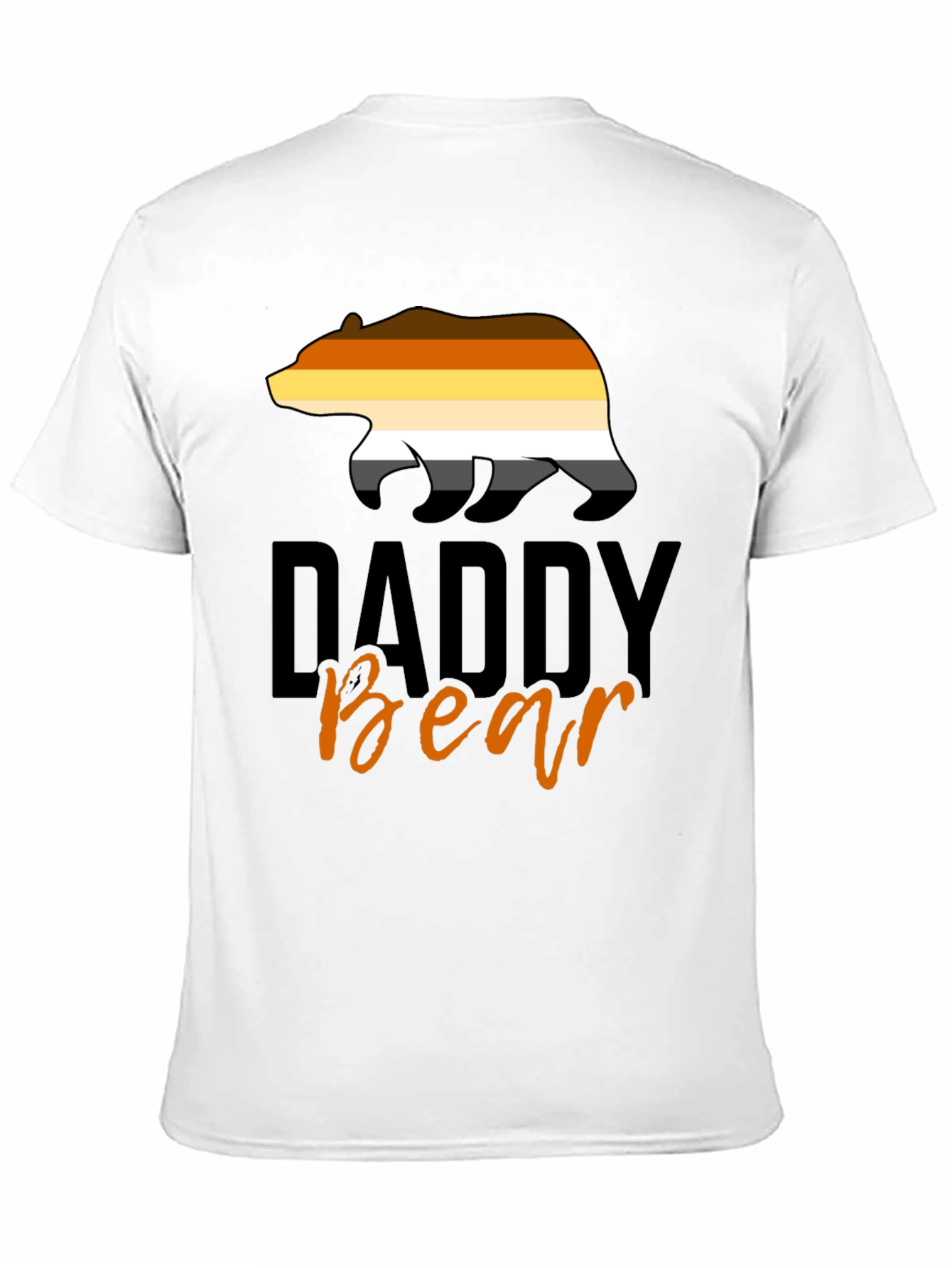 Daddy Bear Pride T-Shirt - Black Tee