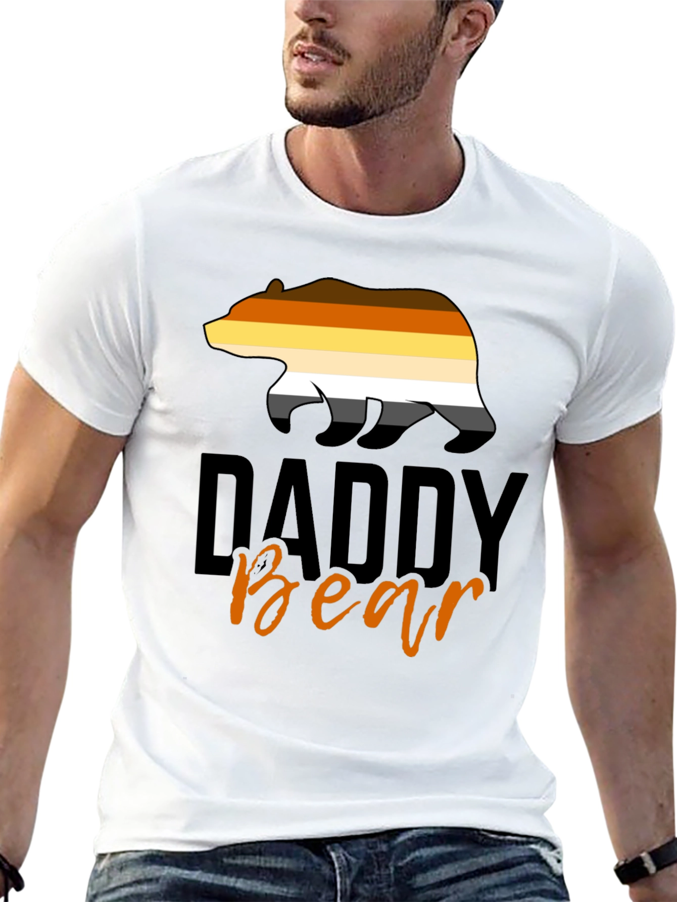 Daddy Bear Pride T-Shirt - Black Tee
