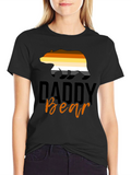 Daddy Bear Pride T-Shirt - Black Tee