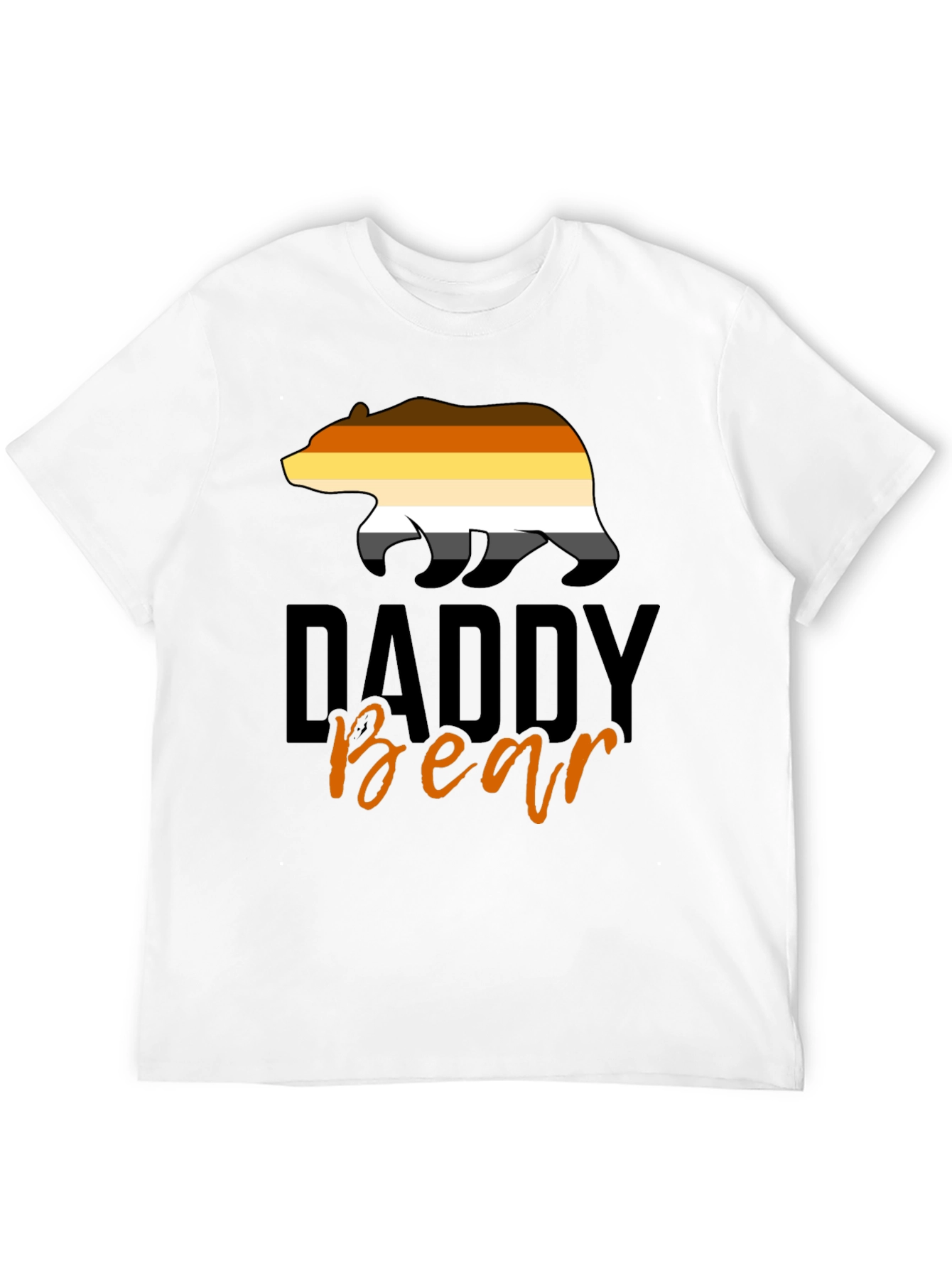 Daddy Bear Pride T-Shirt - Black Tee