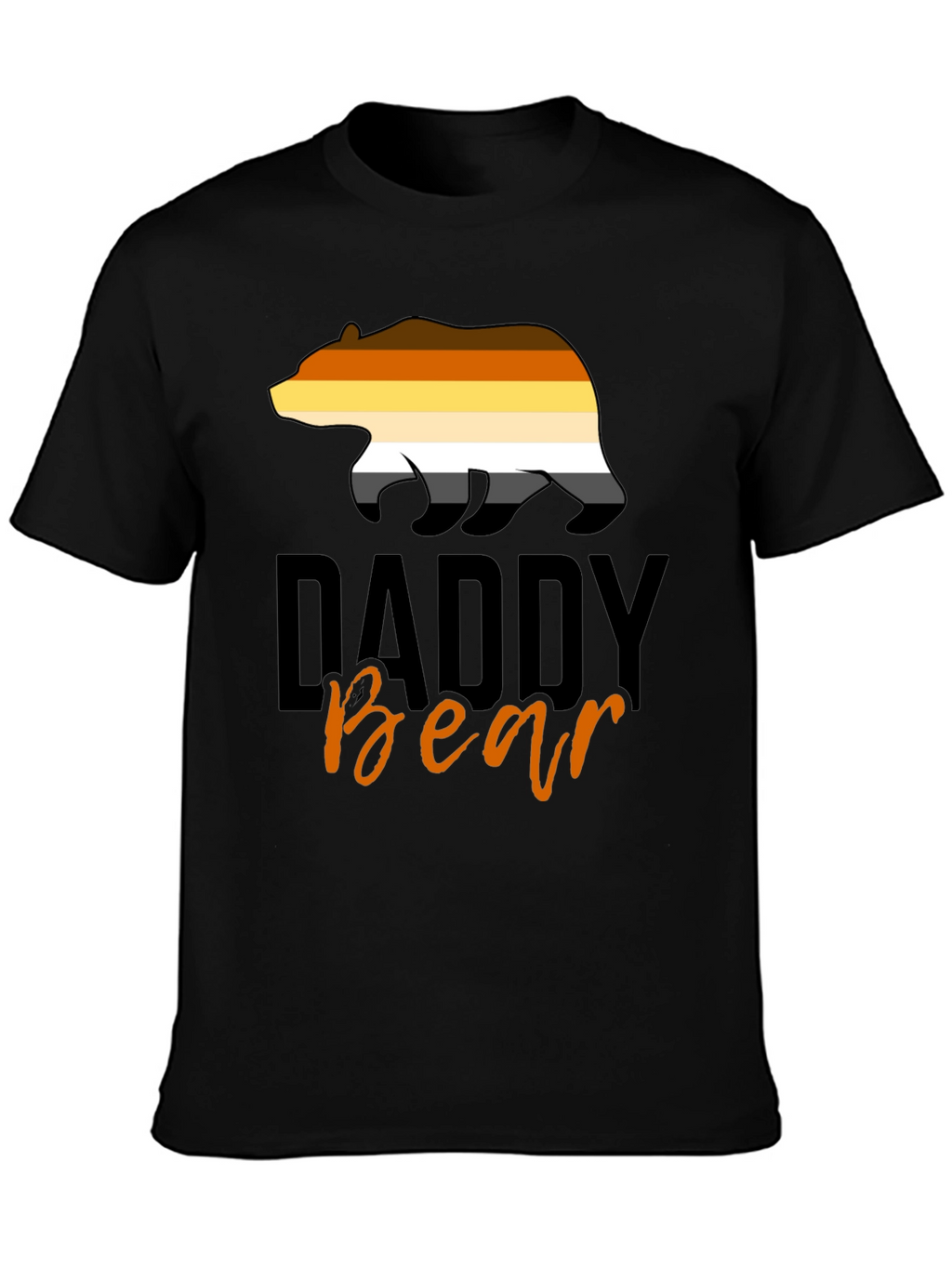 Daddy Bear Pride T-Shirt - Black Tee